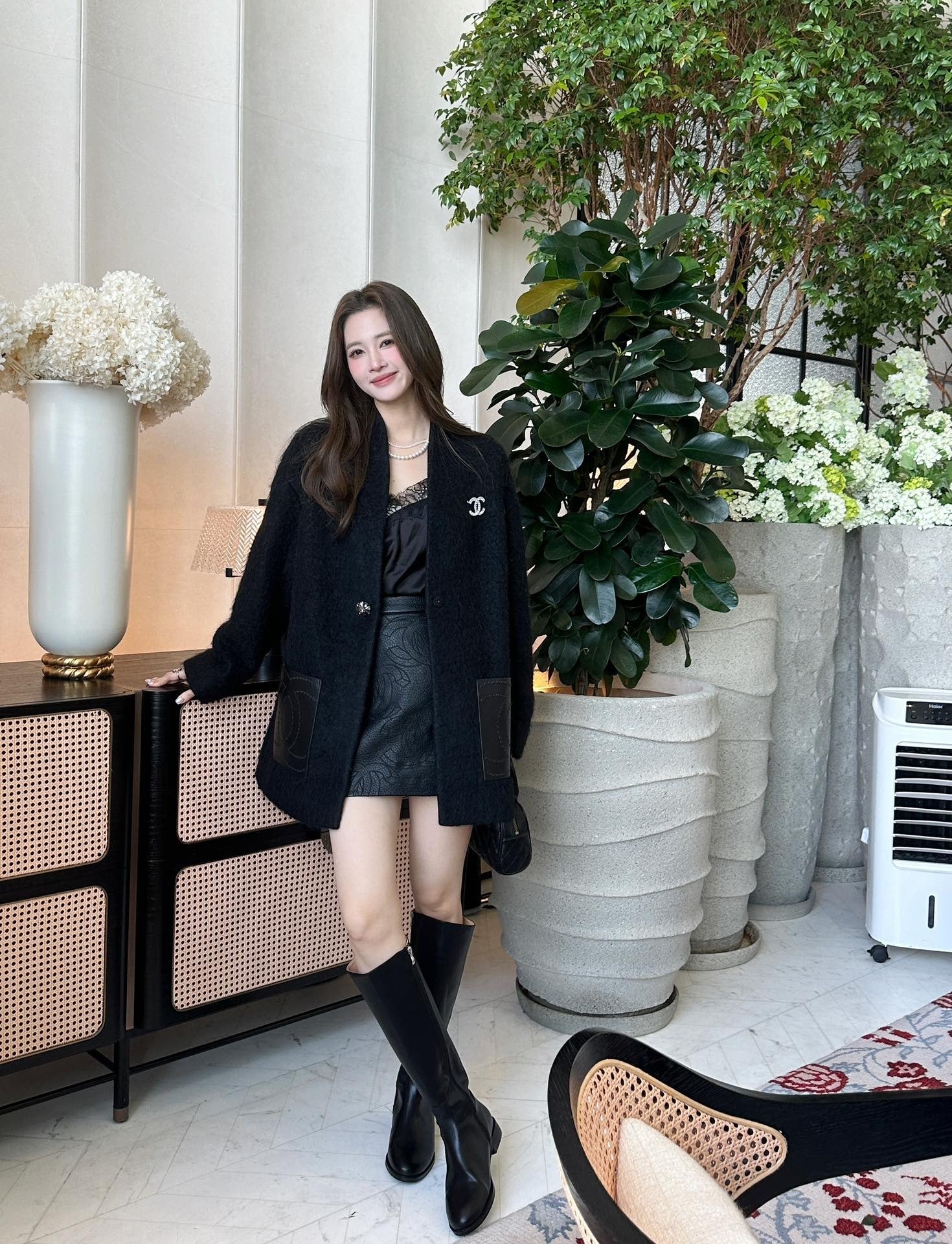 CHANEL 25S KNIT SWEATER COAT 622