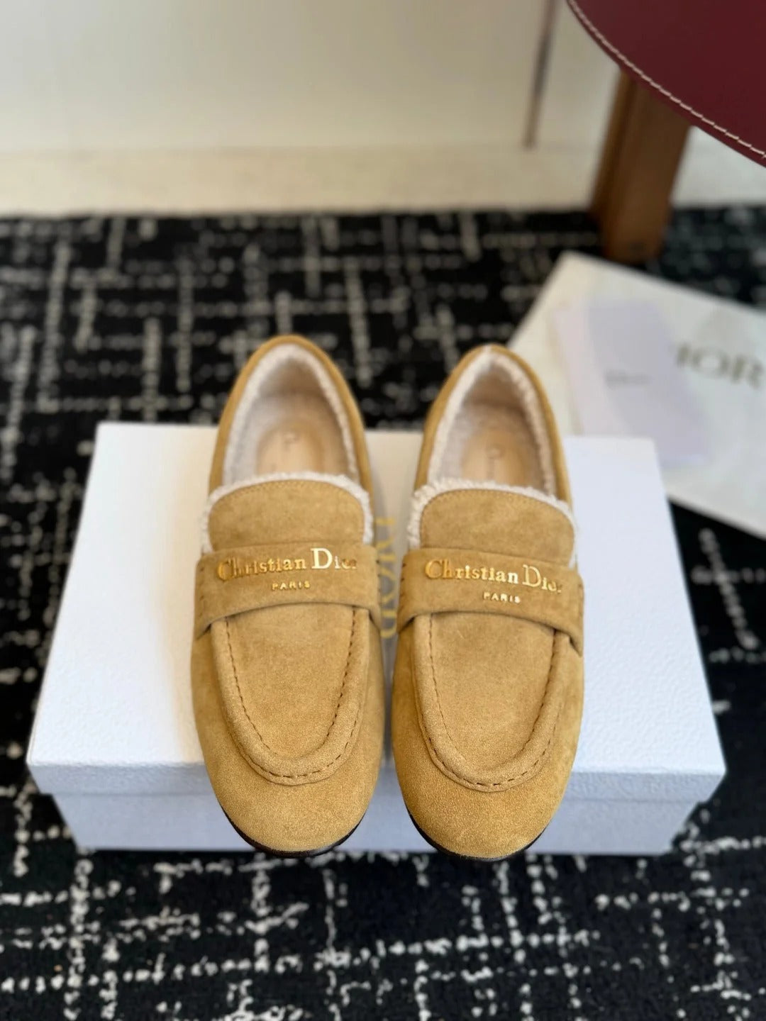 Dior 2026 Alps Boy Loafers Suede 966813