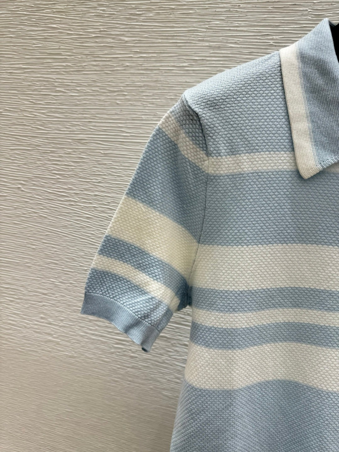 Dior 2026 Polo Shirt Yellow Black Blue Wool