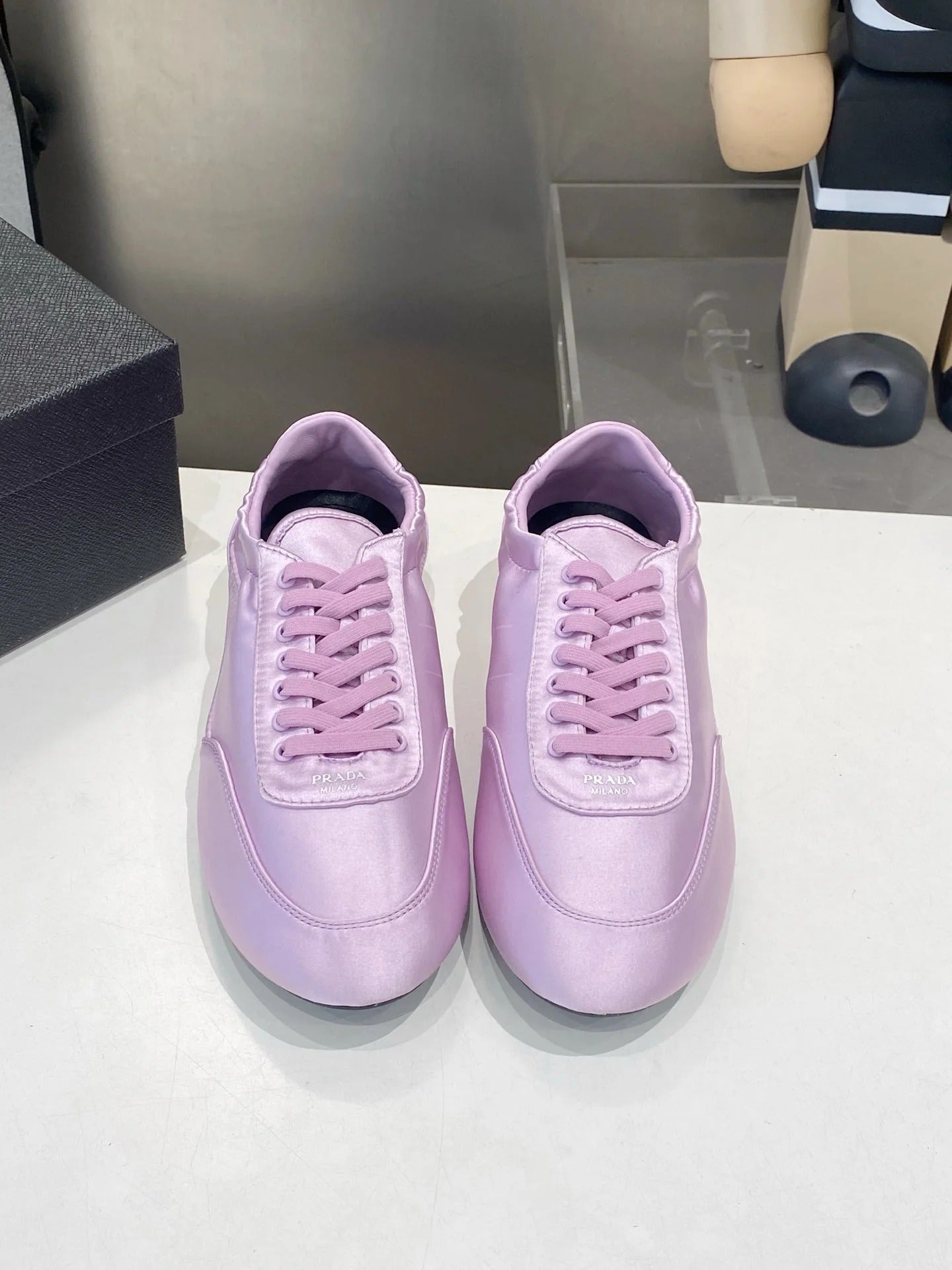 PRA 26S Casual Sneaker Baby Pink Satin 628550