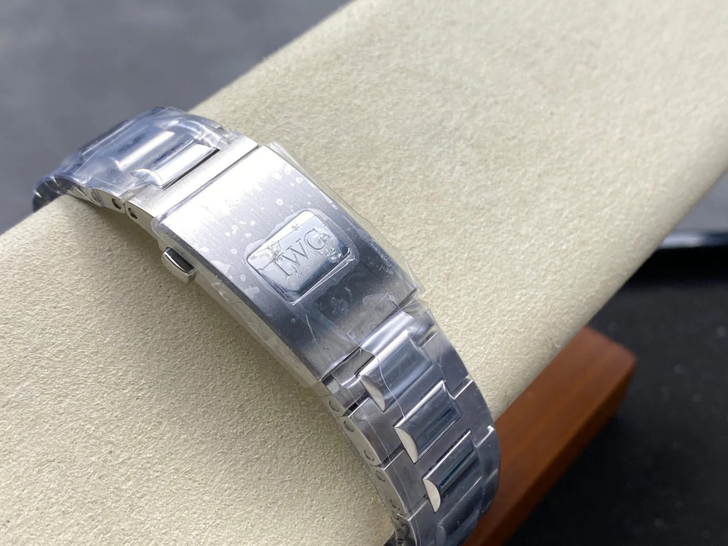 IWC Portuguese 42.4mm Cream Dial Steel Case Pink Gold Numerals