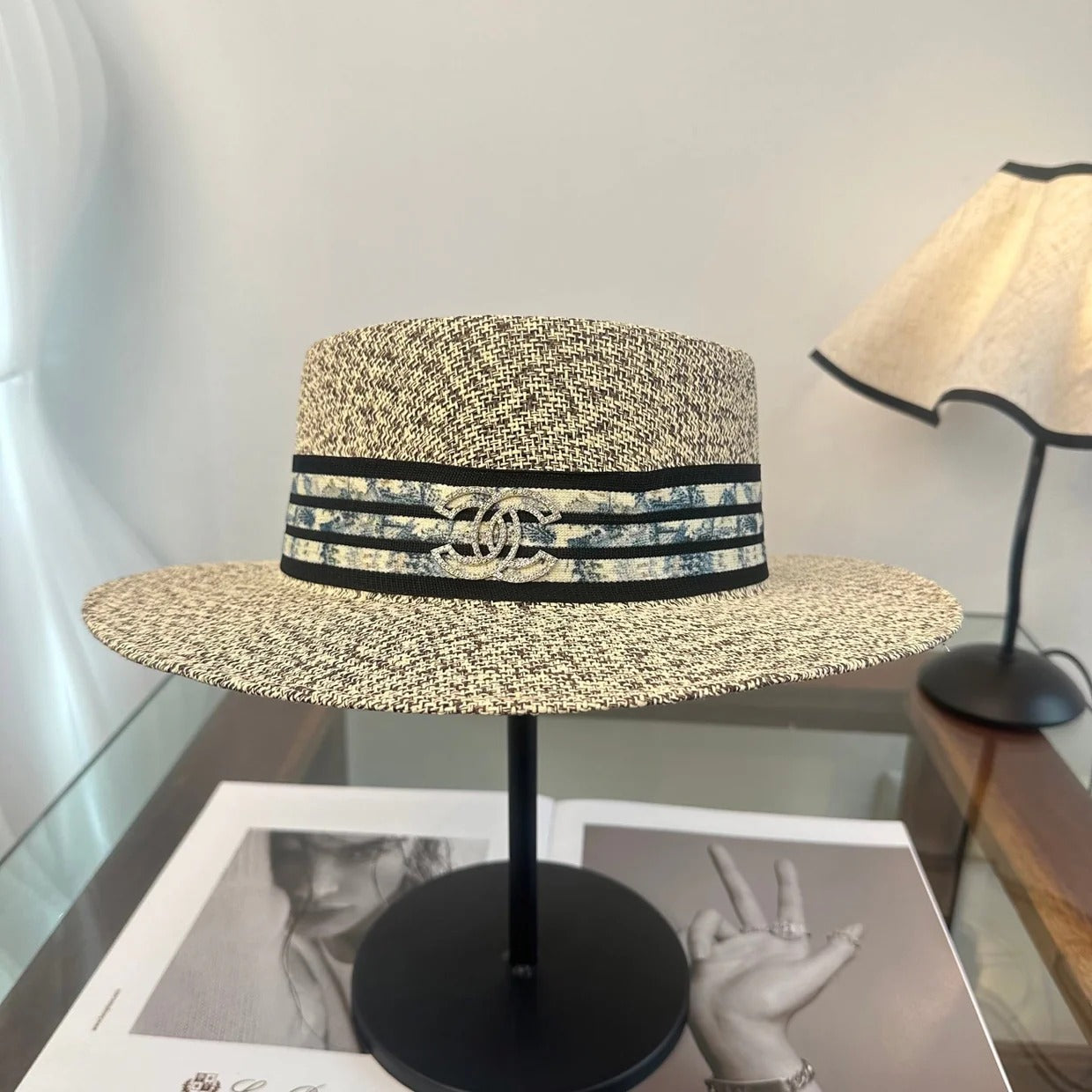 Chanel Flat Top Hat 294954