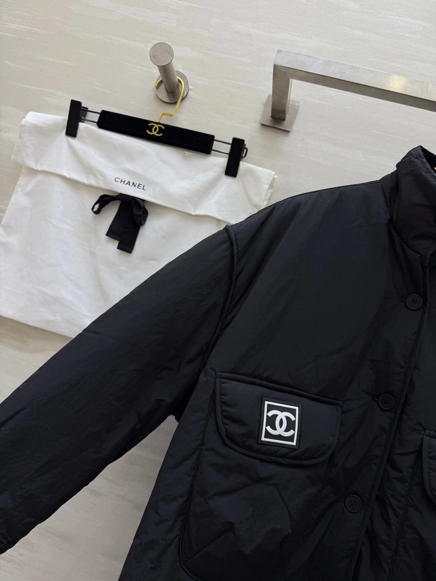 CHANEL 25S STAND-COLLAR JACKET 262