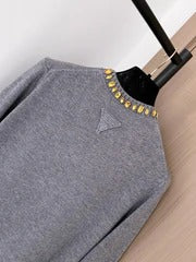 PRADA 25S BELLA LONG-SLEEVE SHIRT 323