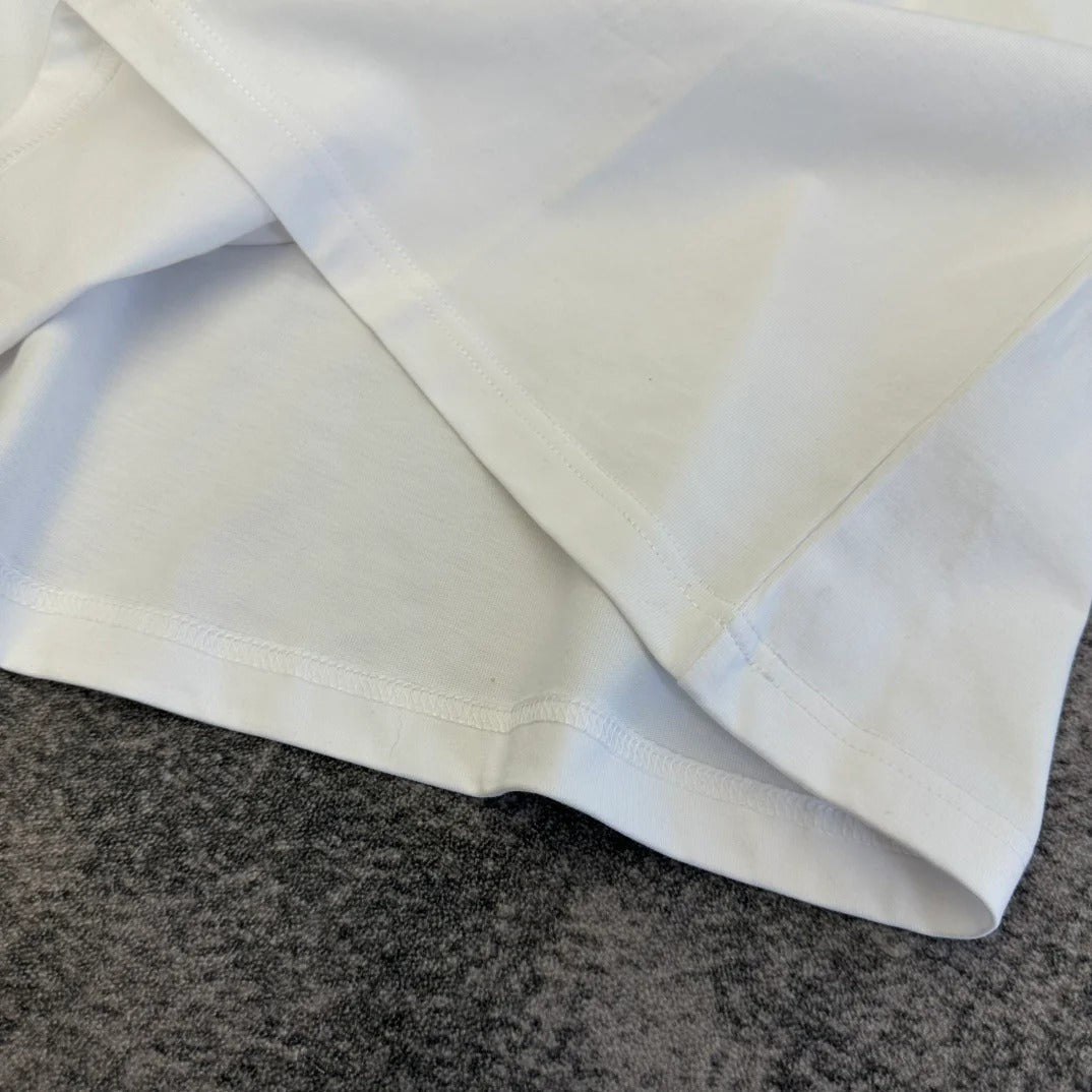 Dior 2026 T-shirt White Black Cotton 359219