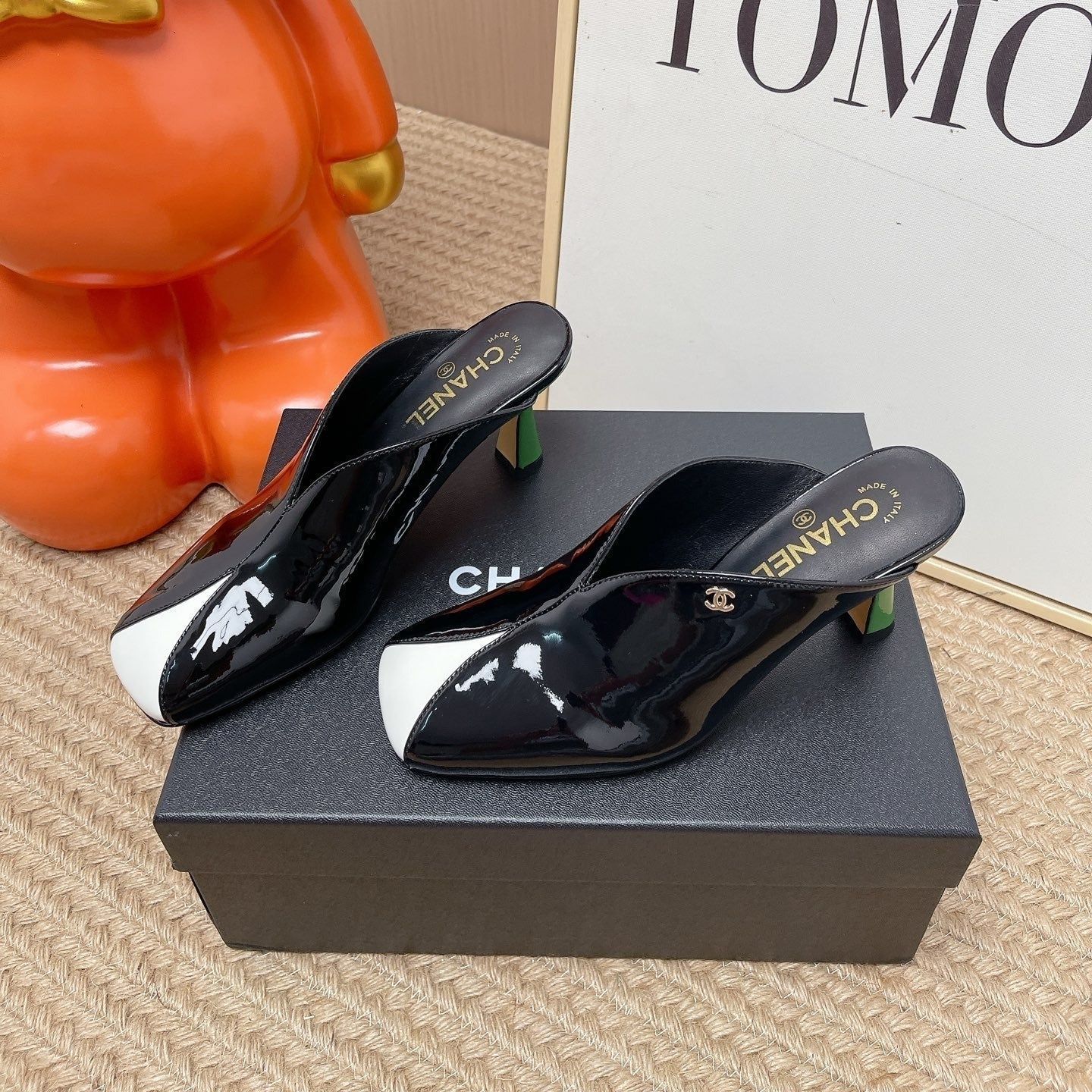 Chanel 2026 Mule 50mm Patent Leather 855336