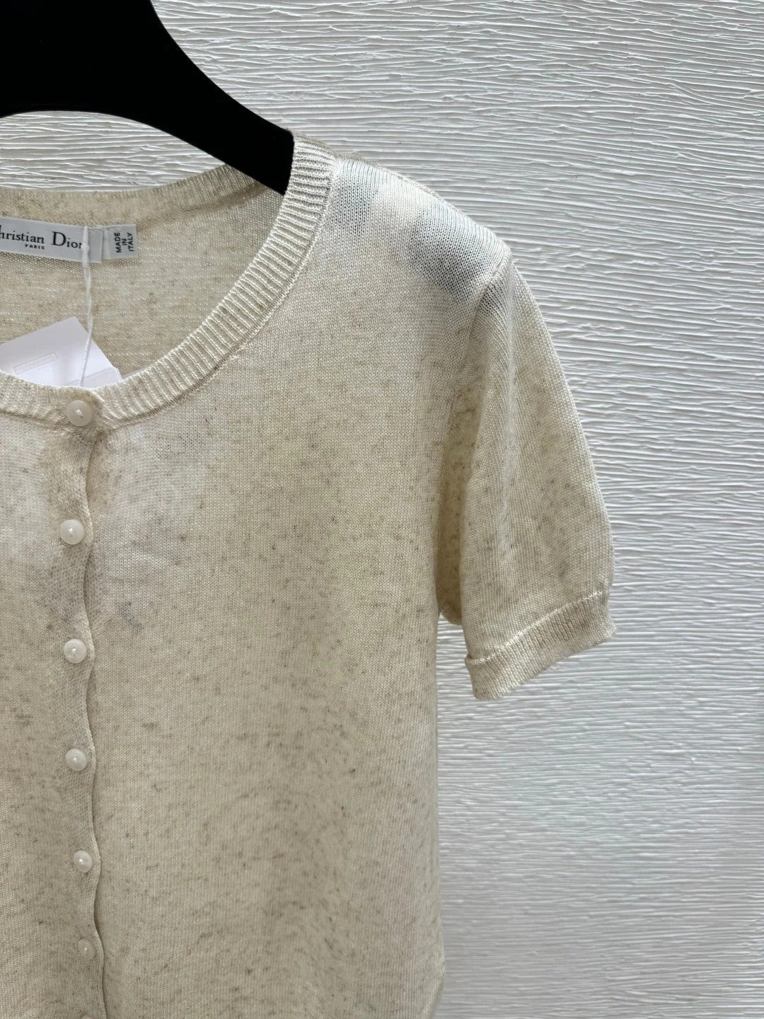 Dior 2026 Short-sleeved Knitted Cardigan Wool 516762