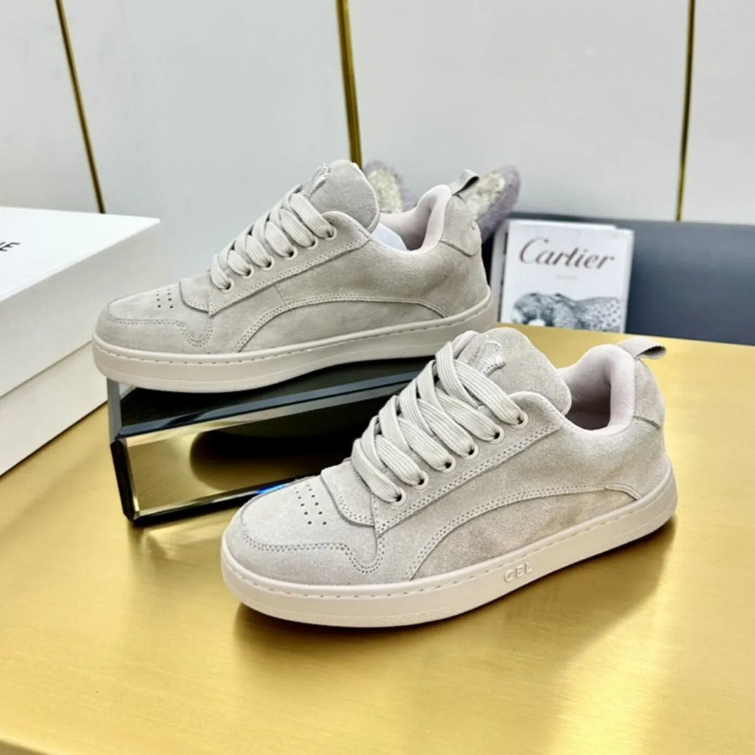 Celine Huntington - Low Top Sneakers Suede & Mesh