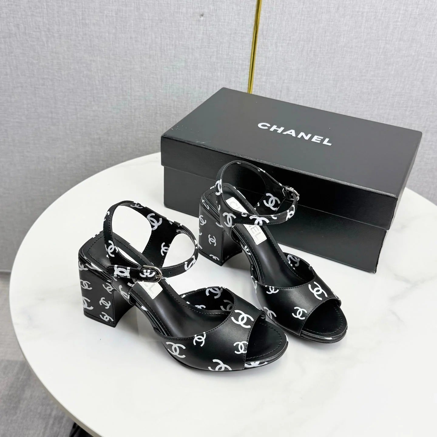 Chanel 2026 Slingback Sandals Sheepskin 801510