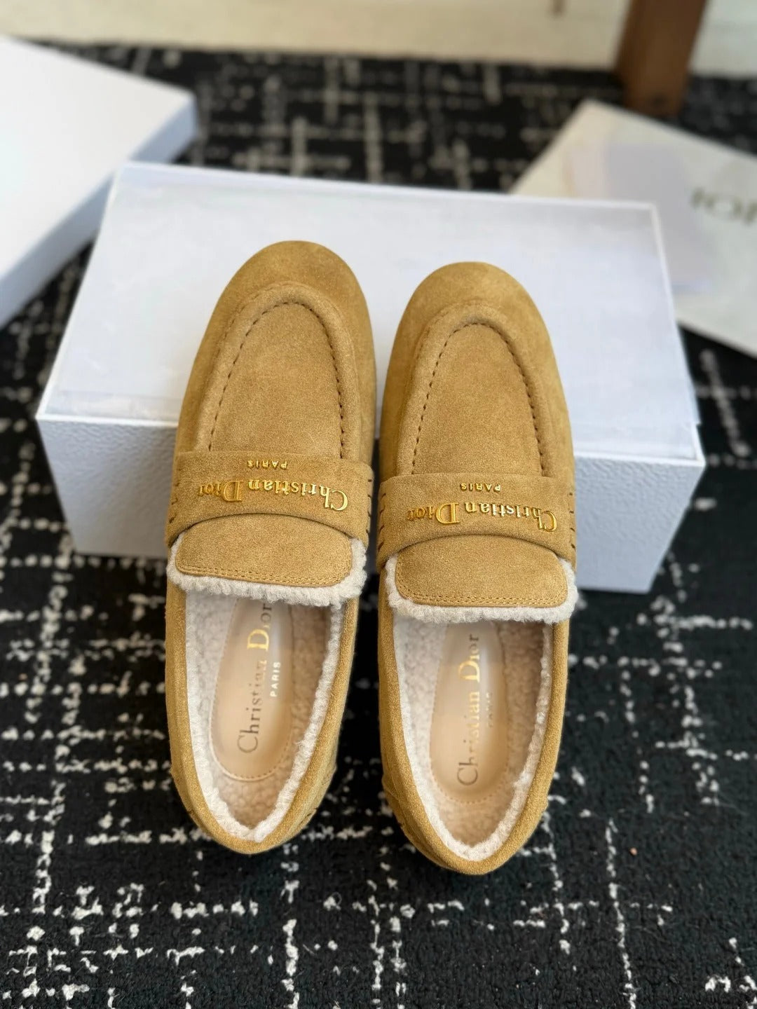 Dior 2026 Alps Boy Loafers Suede 966813