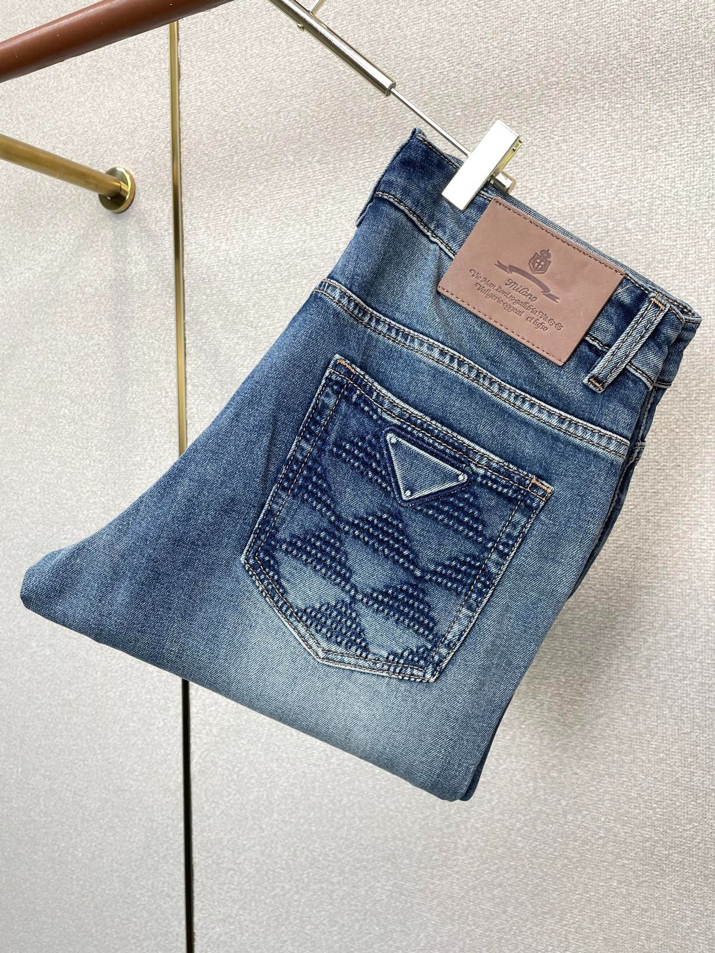 PRA 2026 Men's Jeans Blue Denim 851902