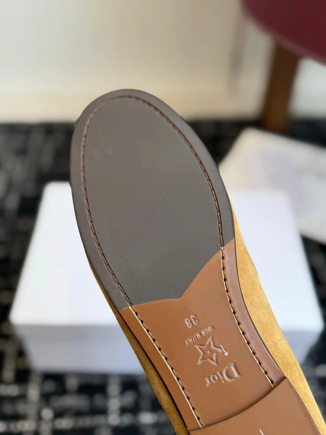 Dior 2026 Alps Boy Loafers Suede 966813