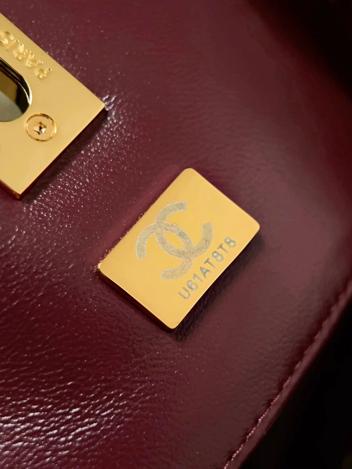 Chanel 2026 Lucky Tote Bag 34cm Lambskin