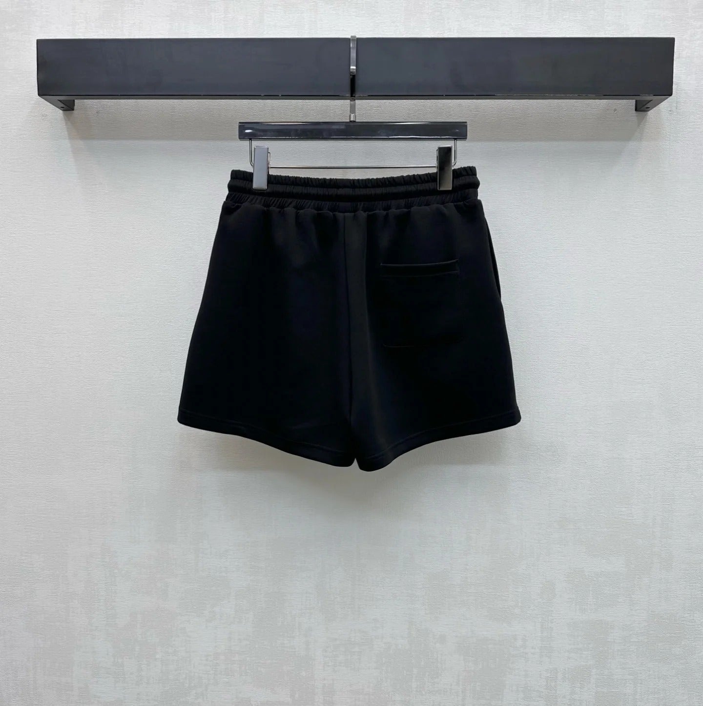 Dior 2026 Square-Frame Top and Shorts Set Cream Black Cotton