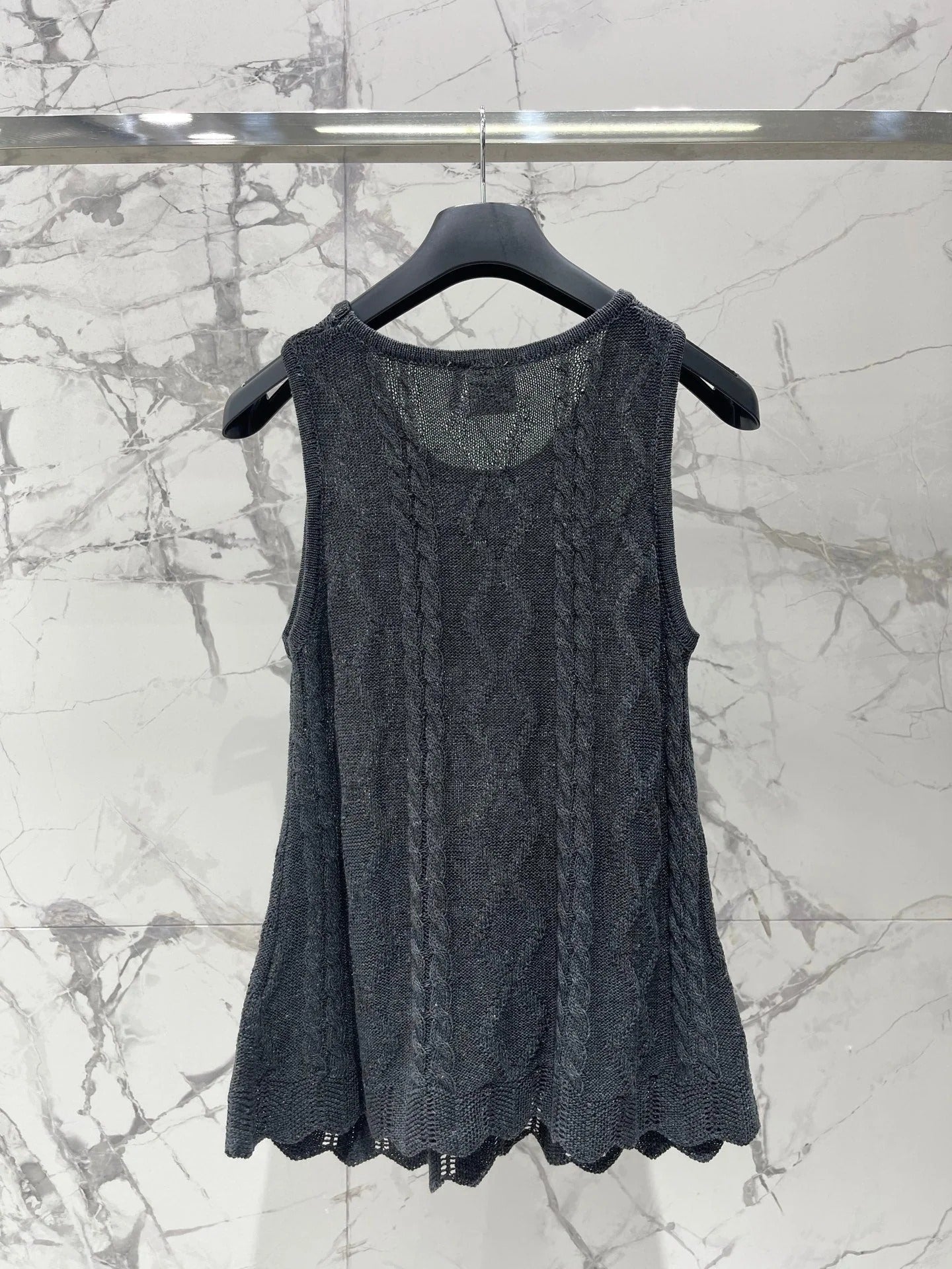 Dior 2026 Knitted Sleeveless Vest Cotton 482685