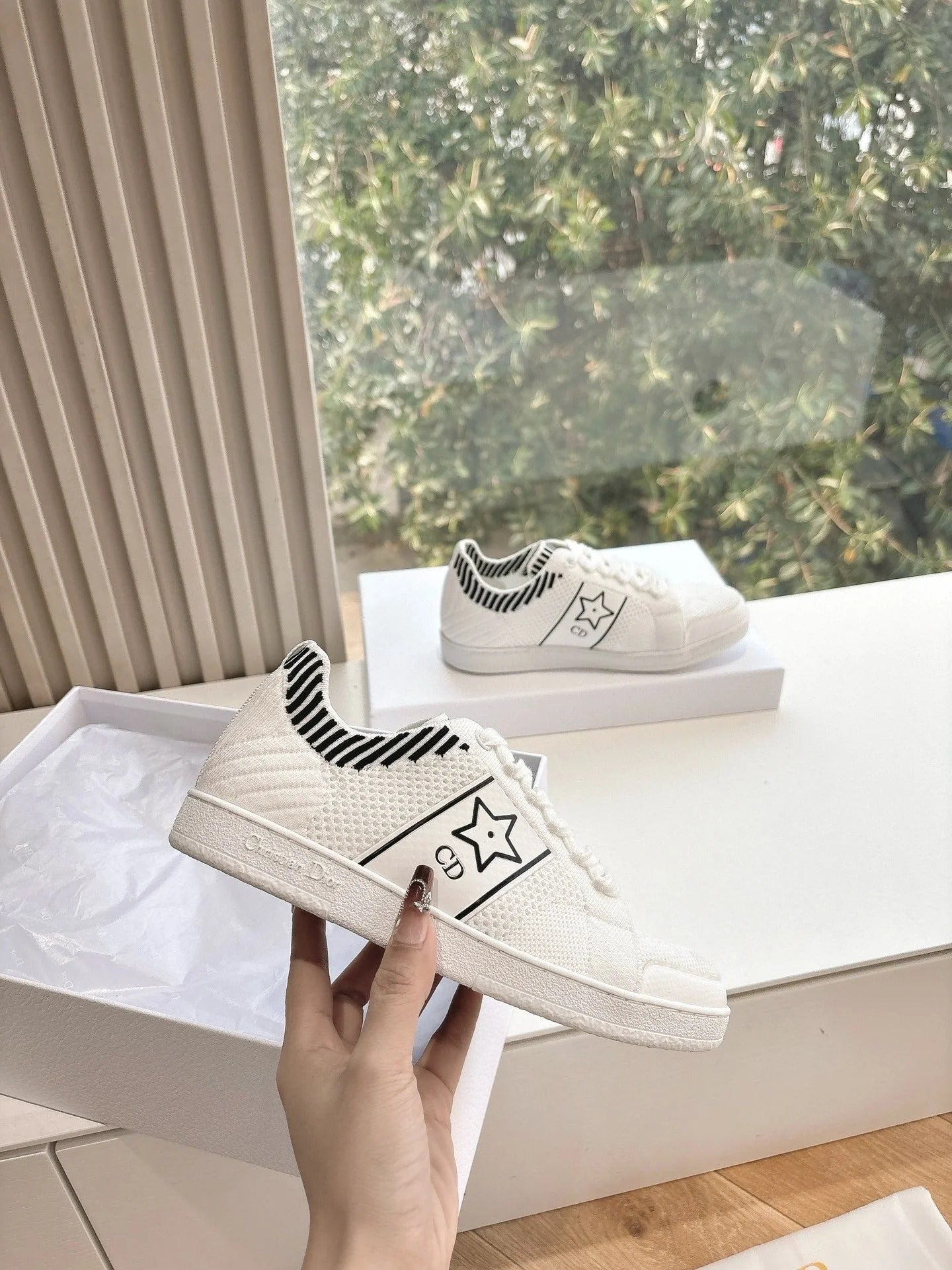 CD 26s Sneaker White Cowhide 648336