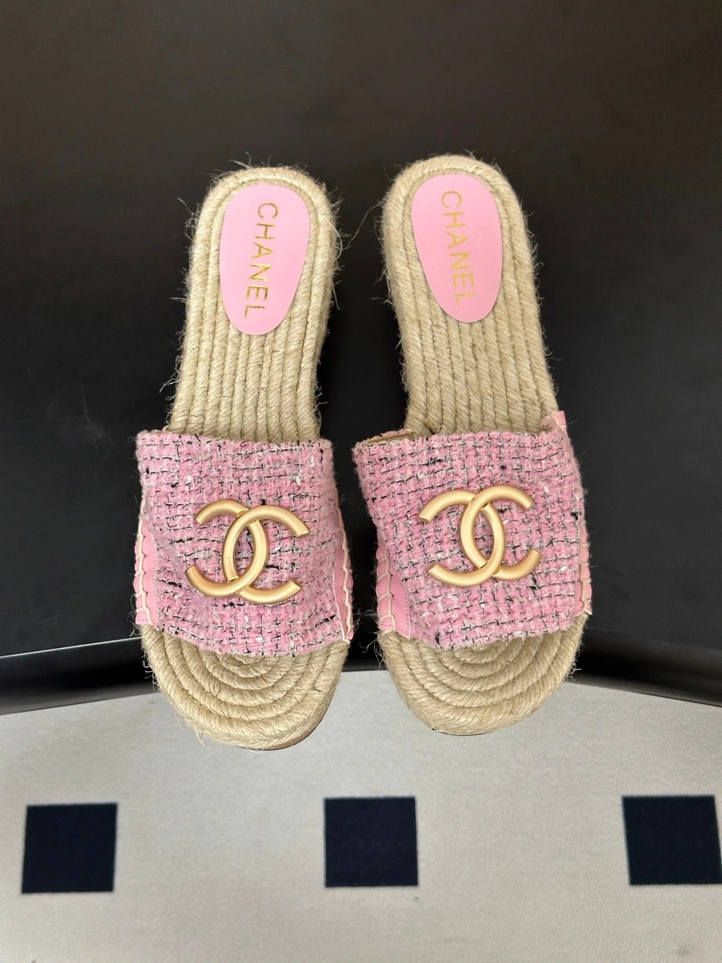Chanel 2026 Classic Double C Buckle Slippers Sheepskin 834646