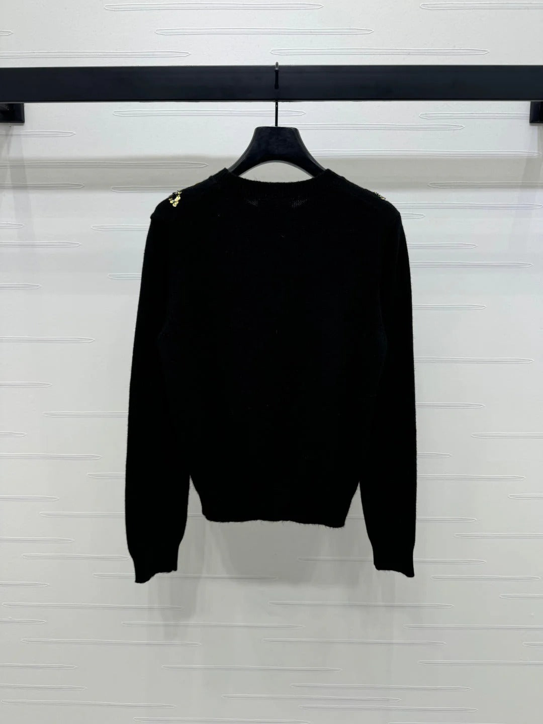 CHANEL SEQUIN CAMELLIA PULLOVER 274882
