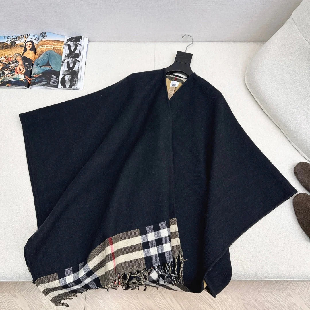 BURBERRY 25S PLAID KNITTED SCARF 127