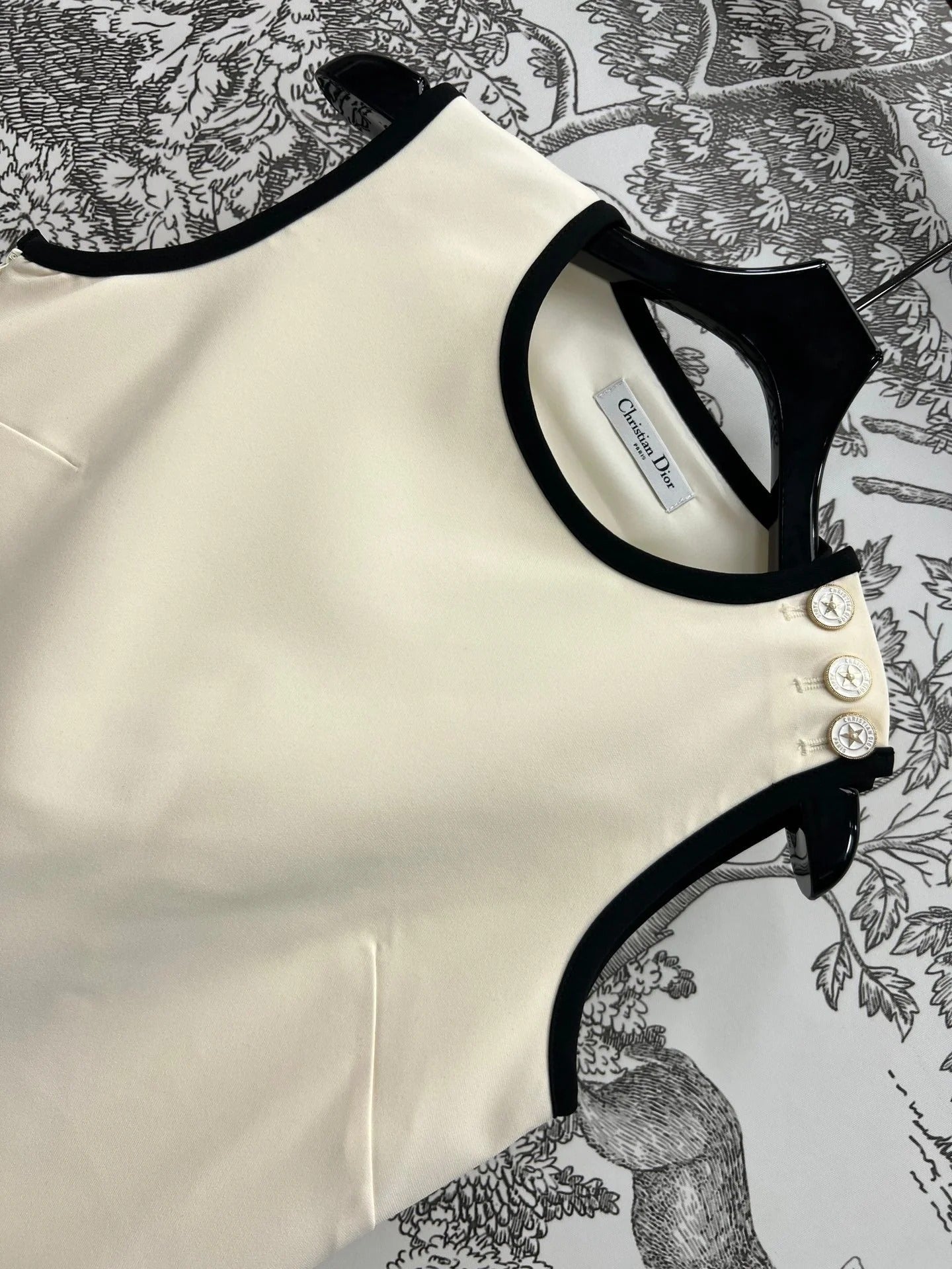 DIOR SLEEVELESS SHIFT DRESS 268749