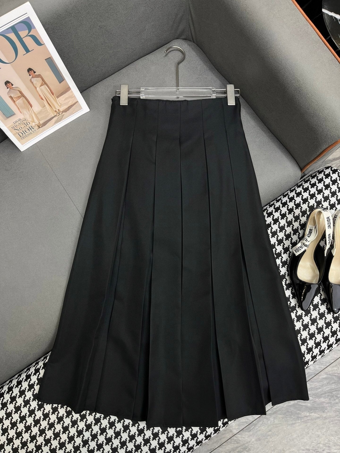 DIOR PLEATED SKIRT 219277