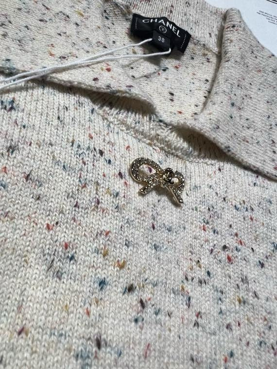 CHANEL 25S SLEEVELESS KNIT VEST