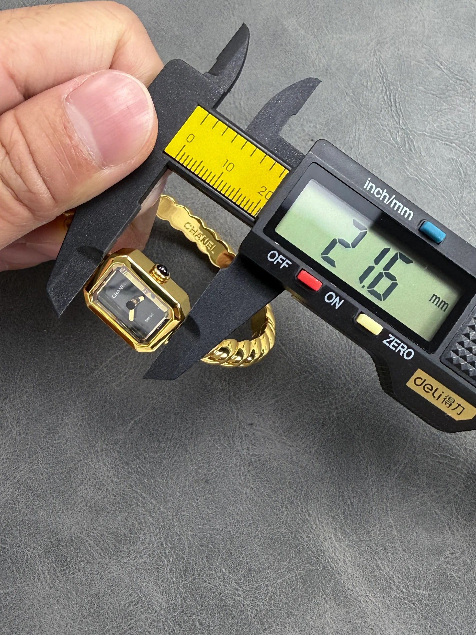 Chanel Premiere Galon Yellow Gold Watch