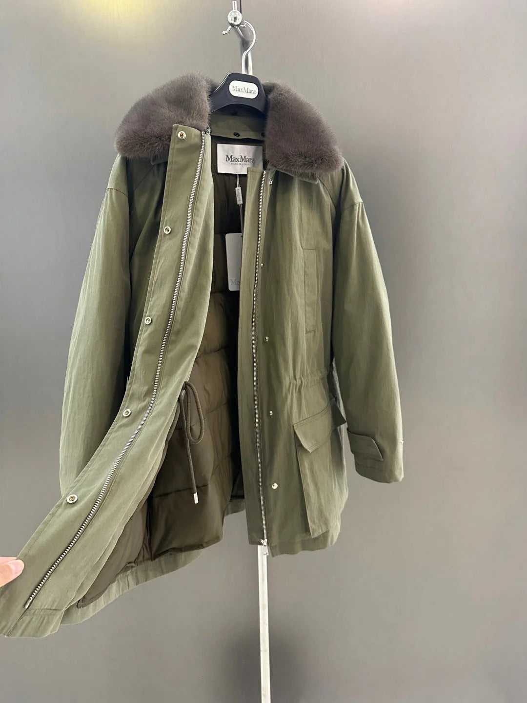 MAX MARA 25S PREMIUM GOOSE DOWN PARKA 125