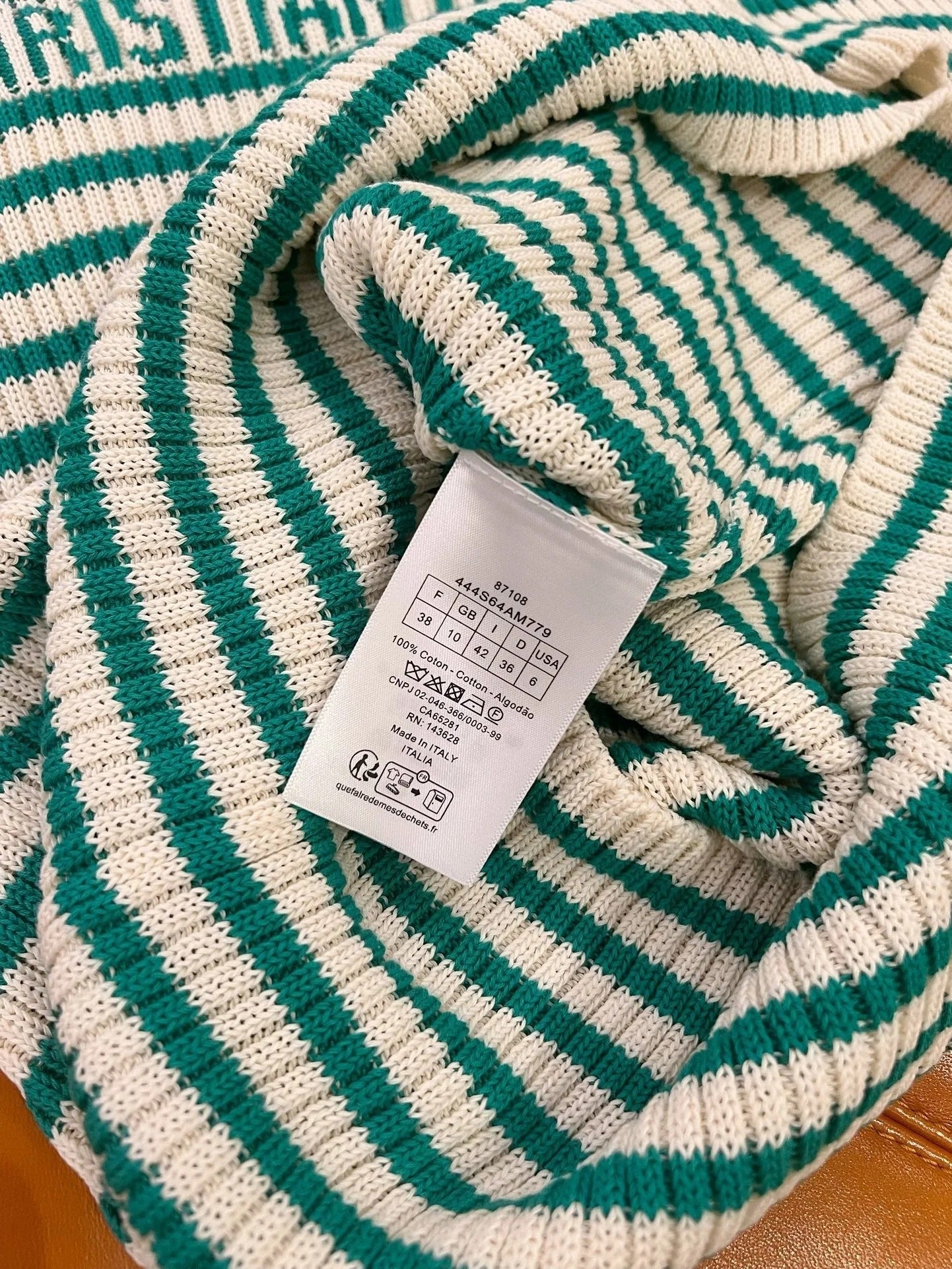 DIOR 25S KNIT TOP STYLE 386