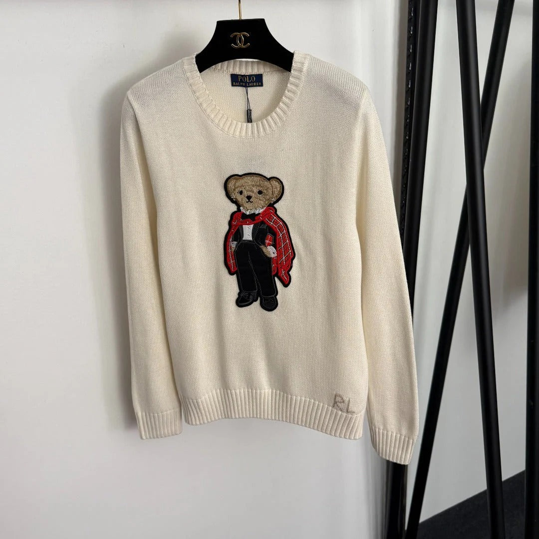 RALPH LAUREN 25S LONG-SLEEVE PULLOVER SWEATER 220