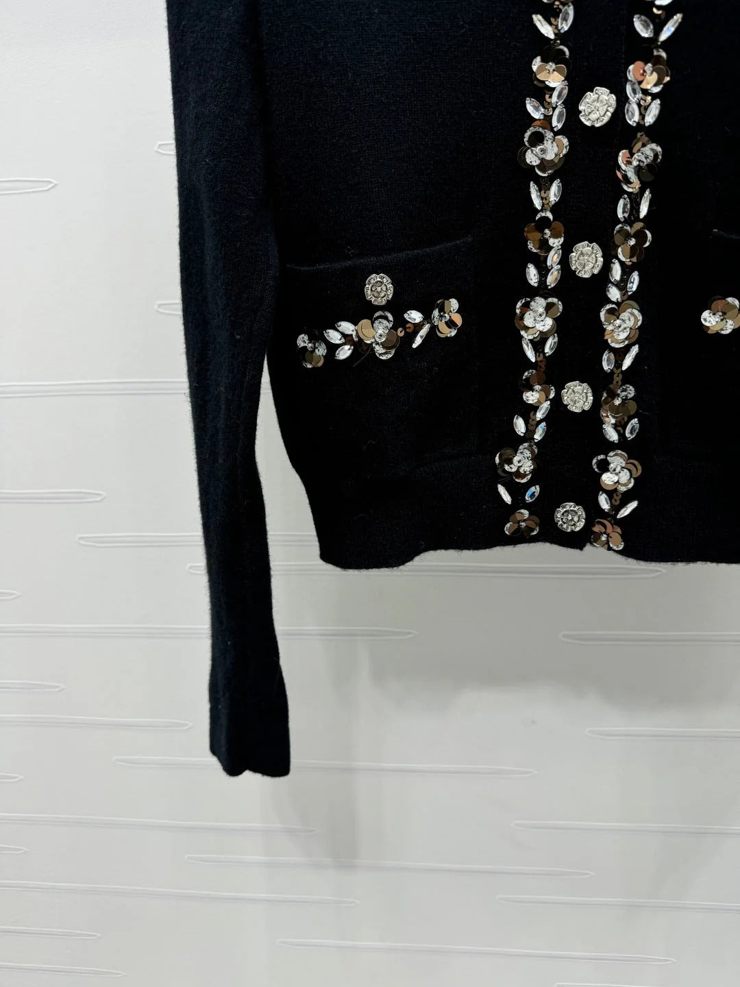 CHANEL KNIT CARDIGAN BLACK 274916