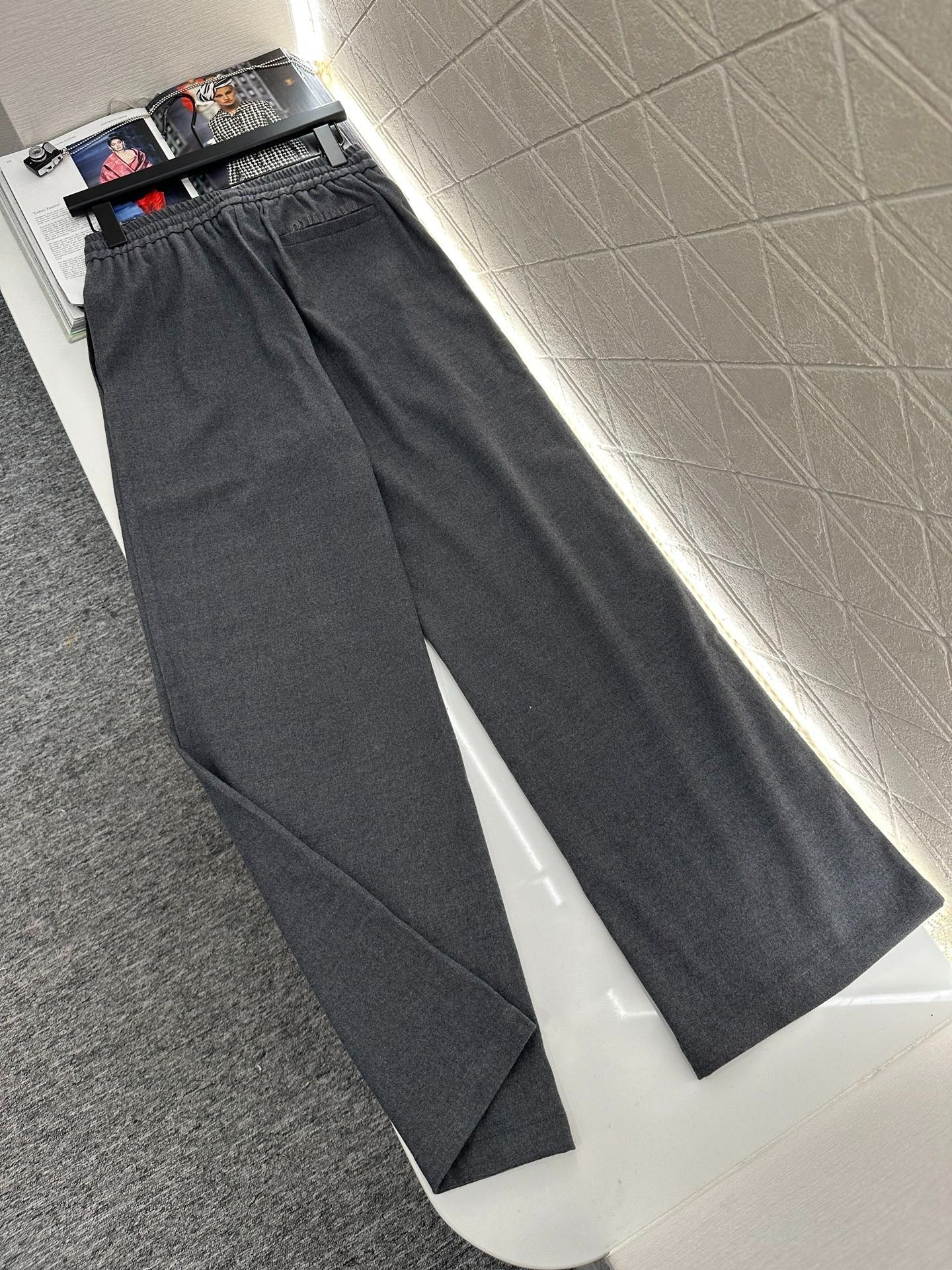 MIUMIU WIDE-LEG PANTS STYLE 116