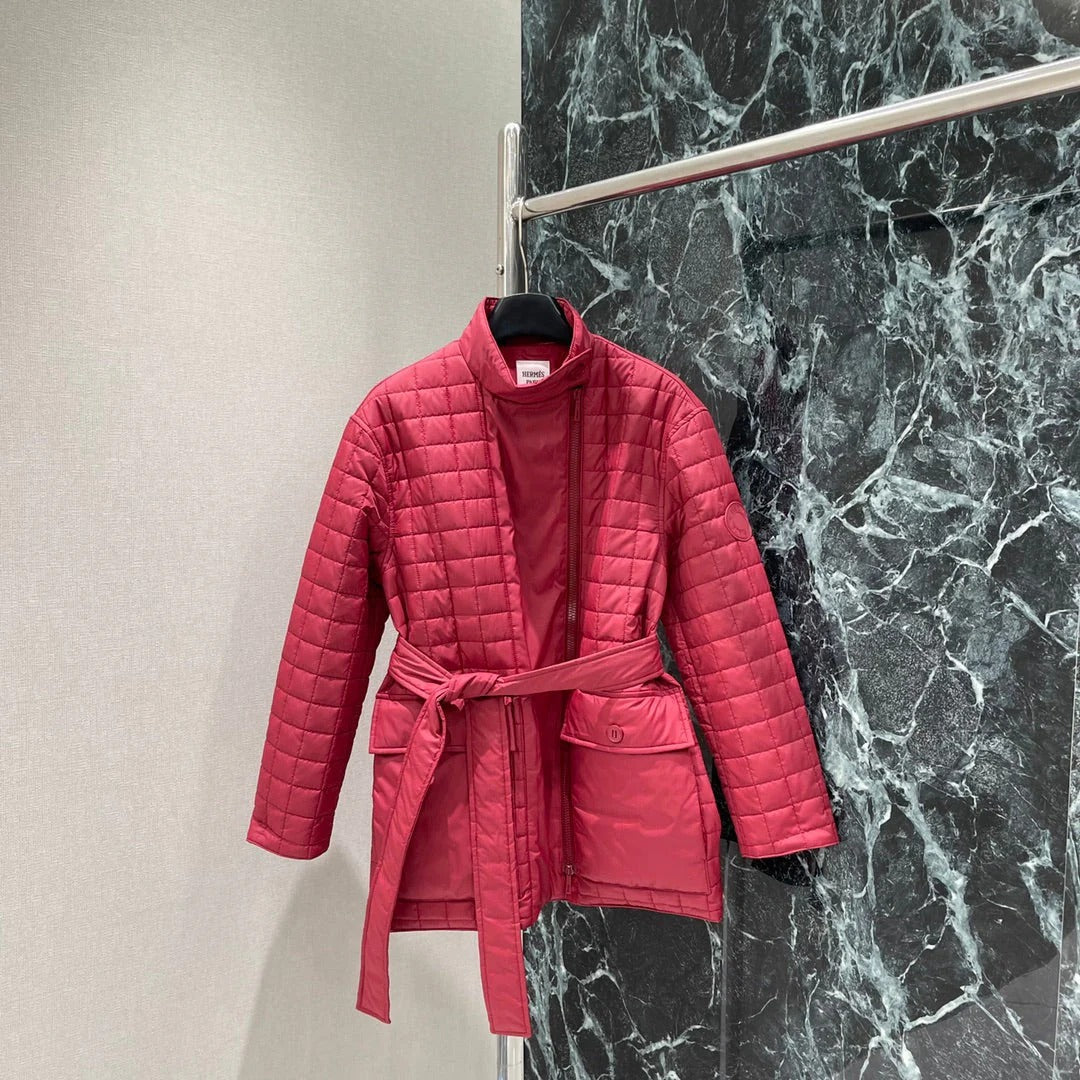 HERMES 25S LONG COTTON COAT 152