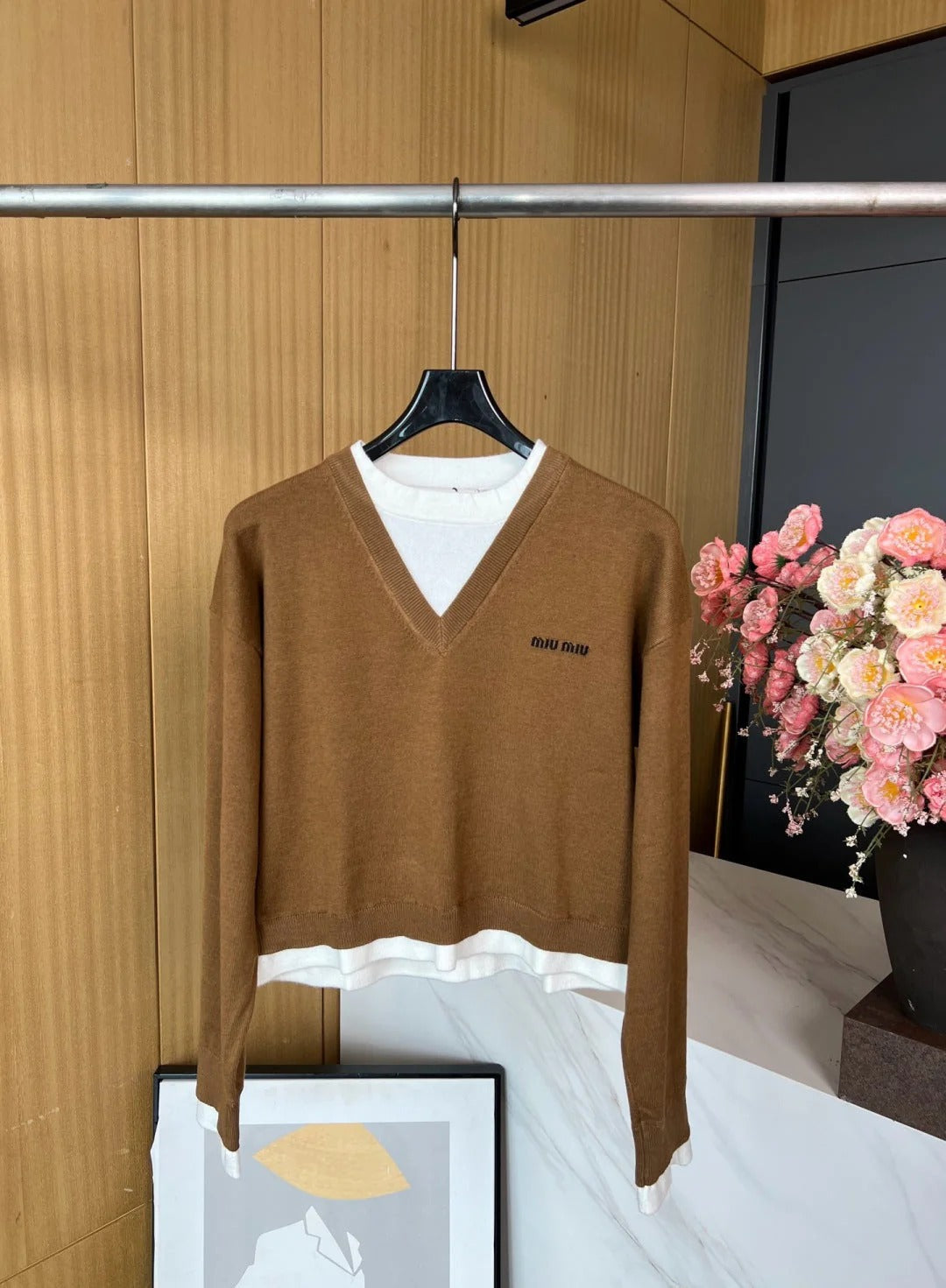 MIUMIU KNIT SWEATER