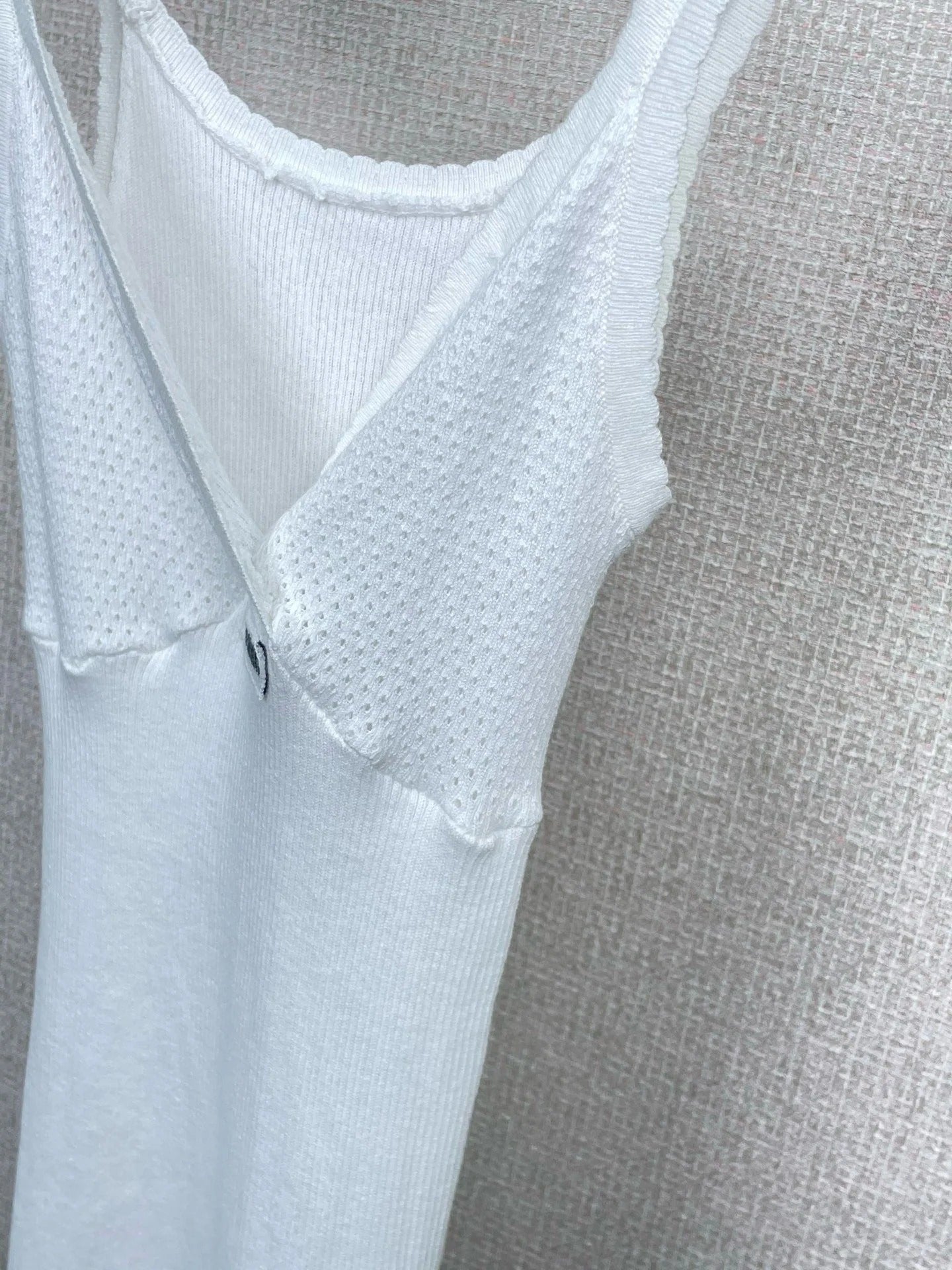 MIUMIU KNITTED COTTON CAMI STYLE 233