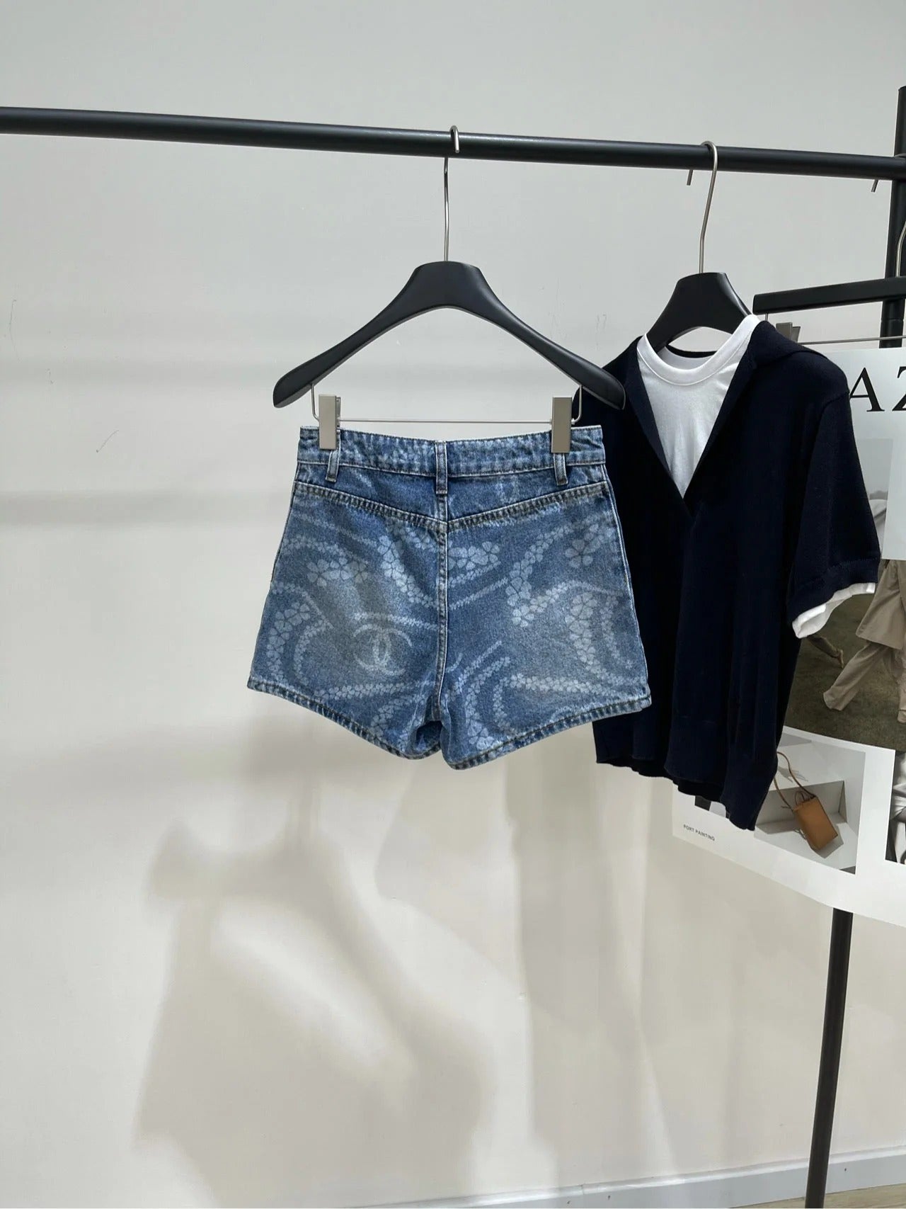 CHANEL DENIM SHORTS 273103