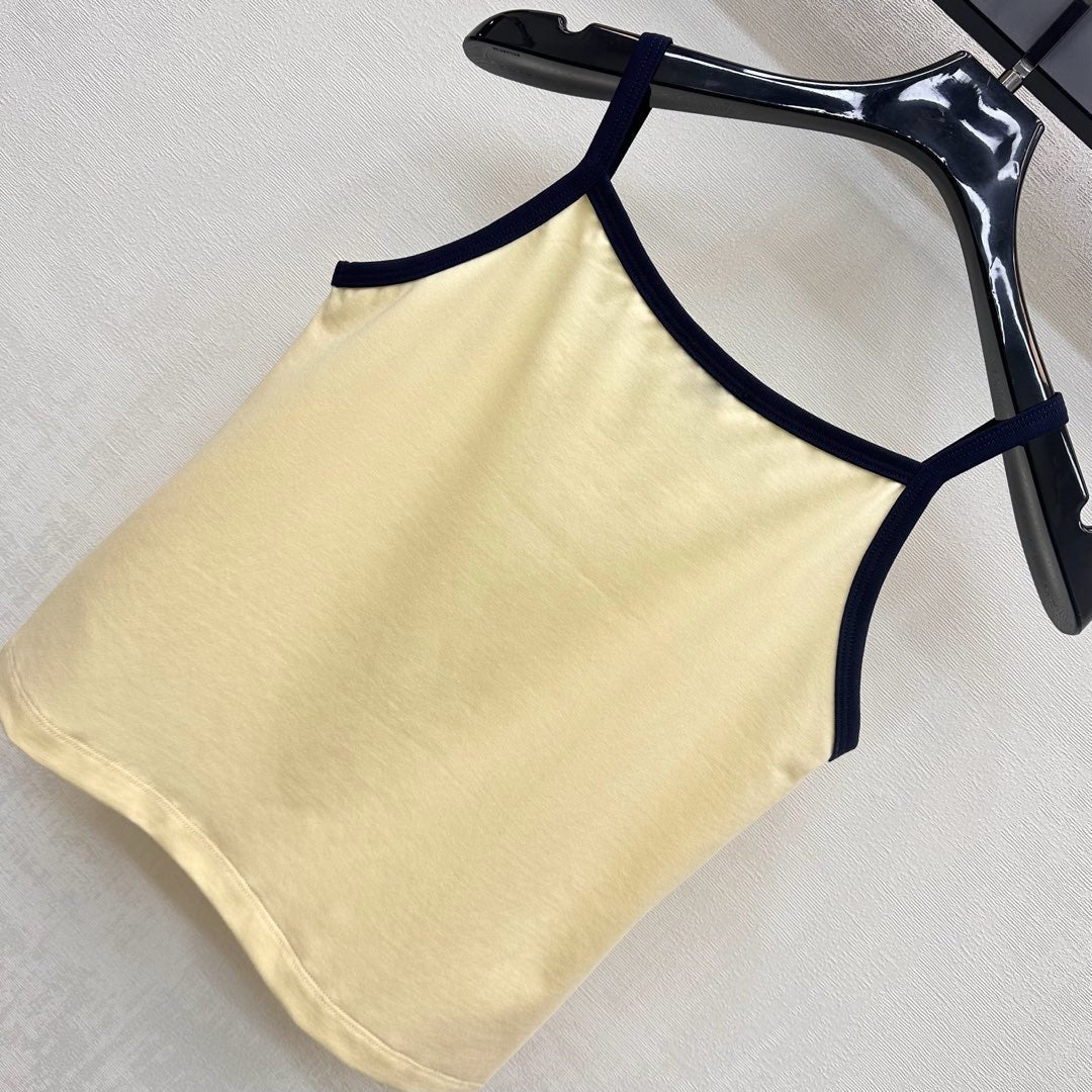 CELINE SPAGHETTI STRAP TOP