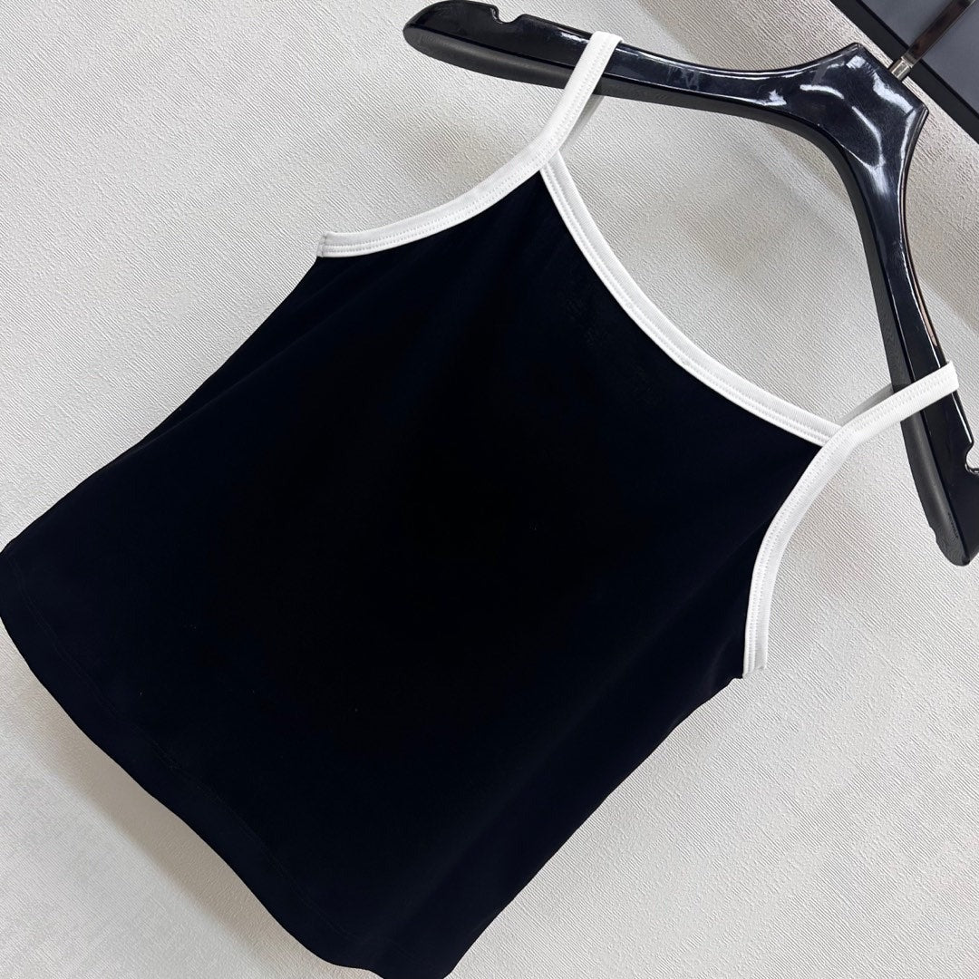 CELINE SPAGHETTI STRAP TOP