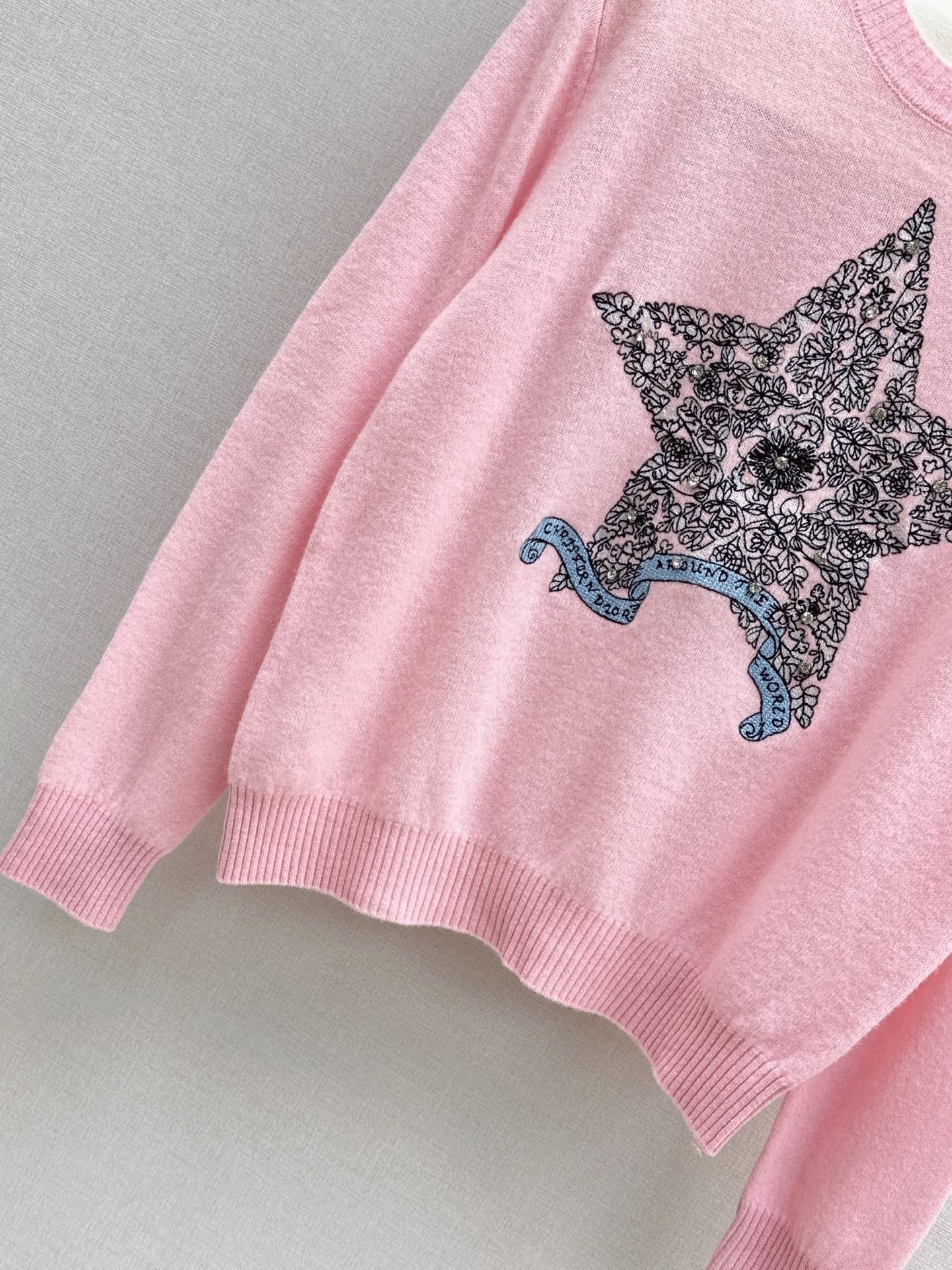 DIOR 25S EMBROIDERED SWEATER 615