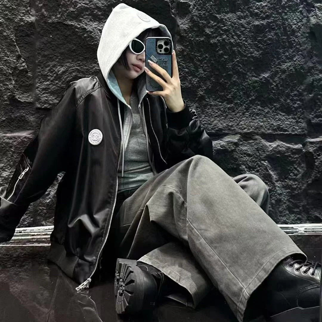 CHANEL 25S HOODED ZIP JACKET 381