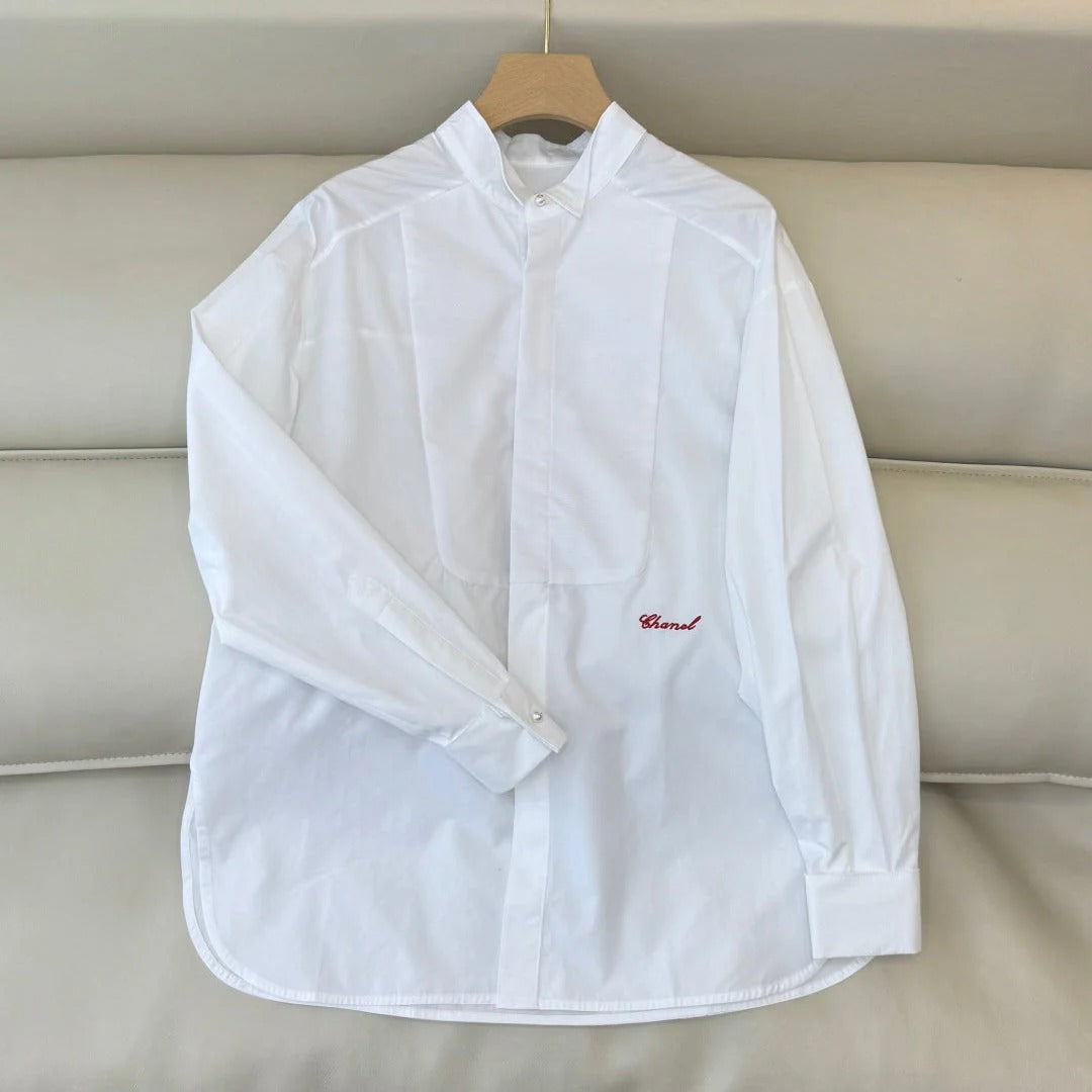 CHANEL 25S LONG-SLEEVE SHIRT 493