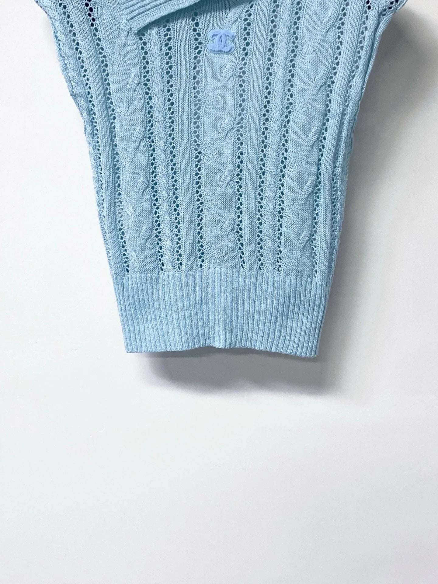 Chanel 2026 Knit Sweater Vest Laine Wool 315615