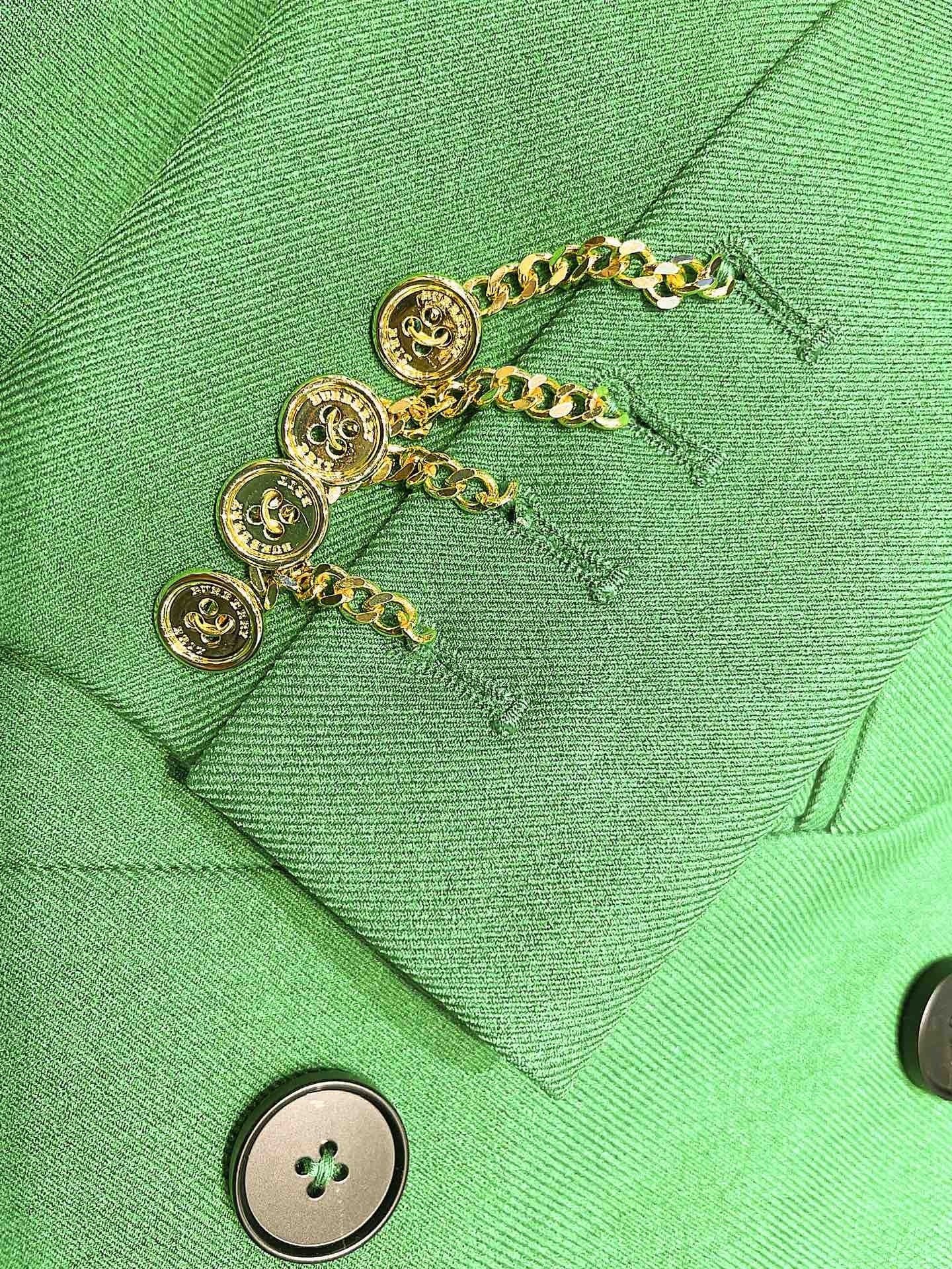 BURBERRY 25S DOUBLE-BREASTED BLAZER 0049