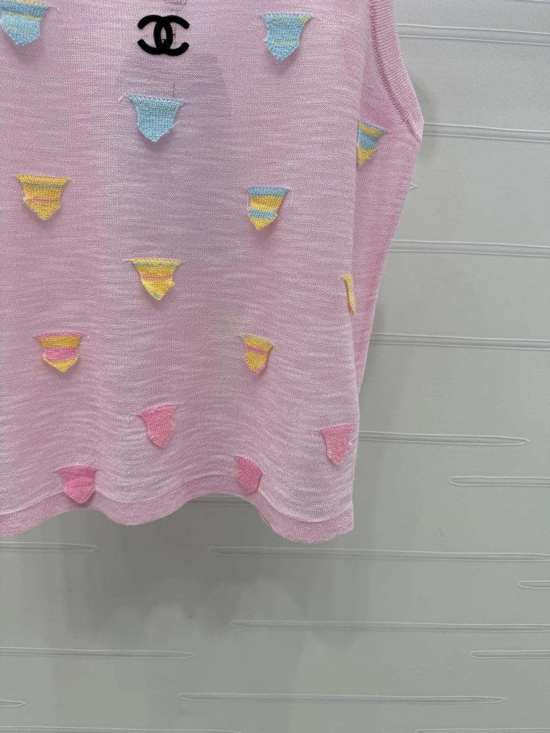 CHANEL 25S PATCHWORK TANK TOP 264143