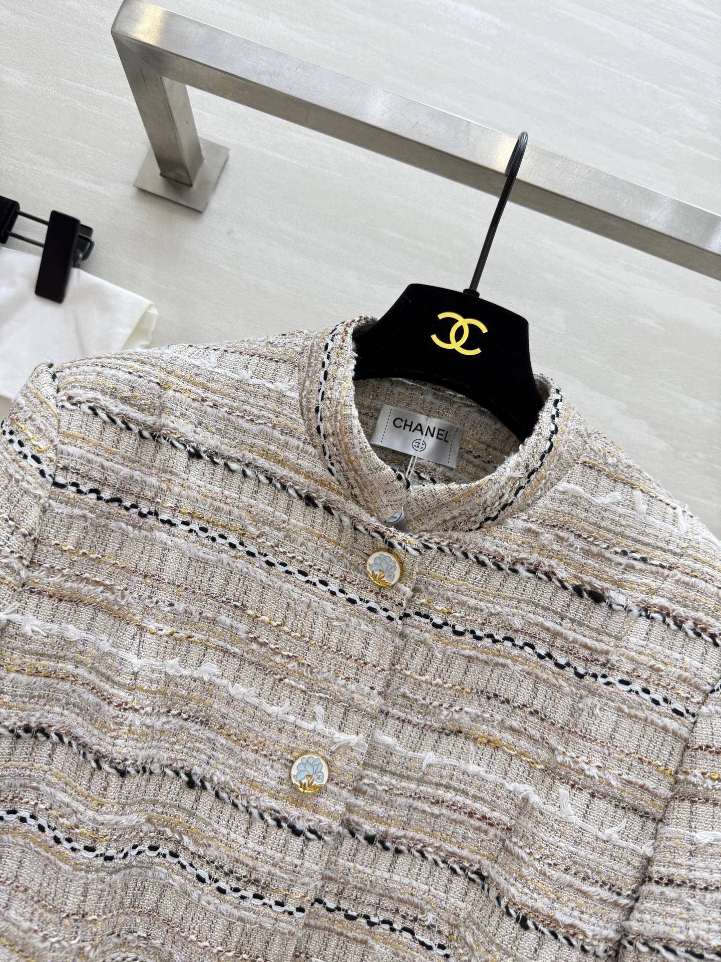 CHANEL 25S TWEED WOOL JACKET 263