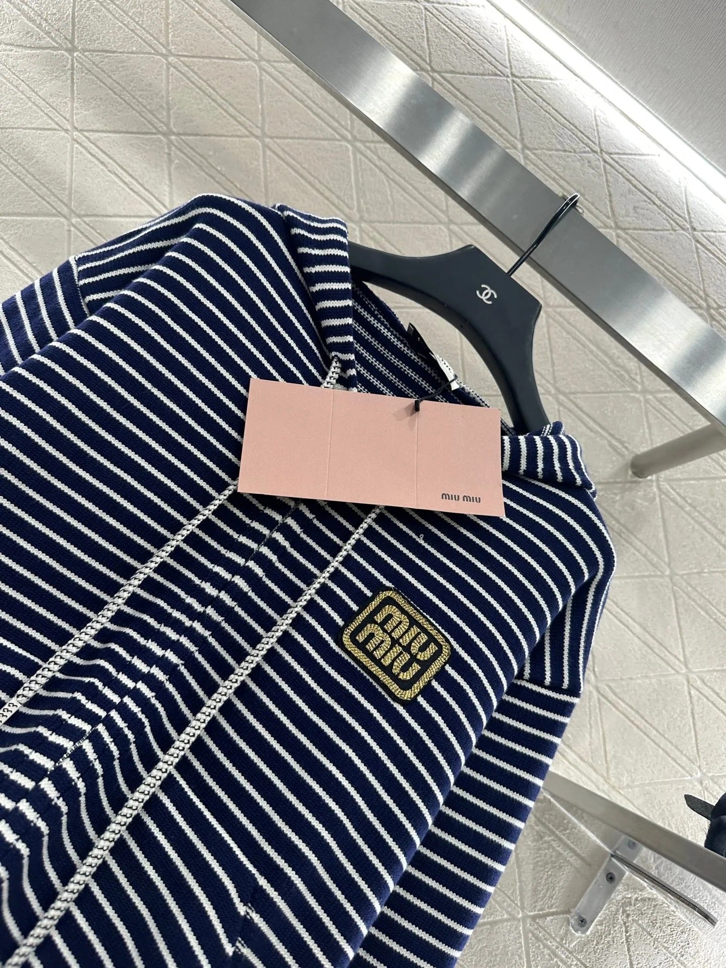 MIUMIU FLEECE HOODED JACKET STYLE 95
