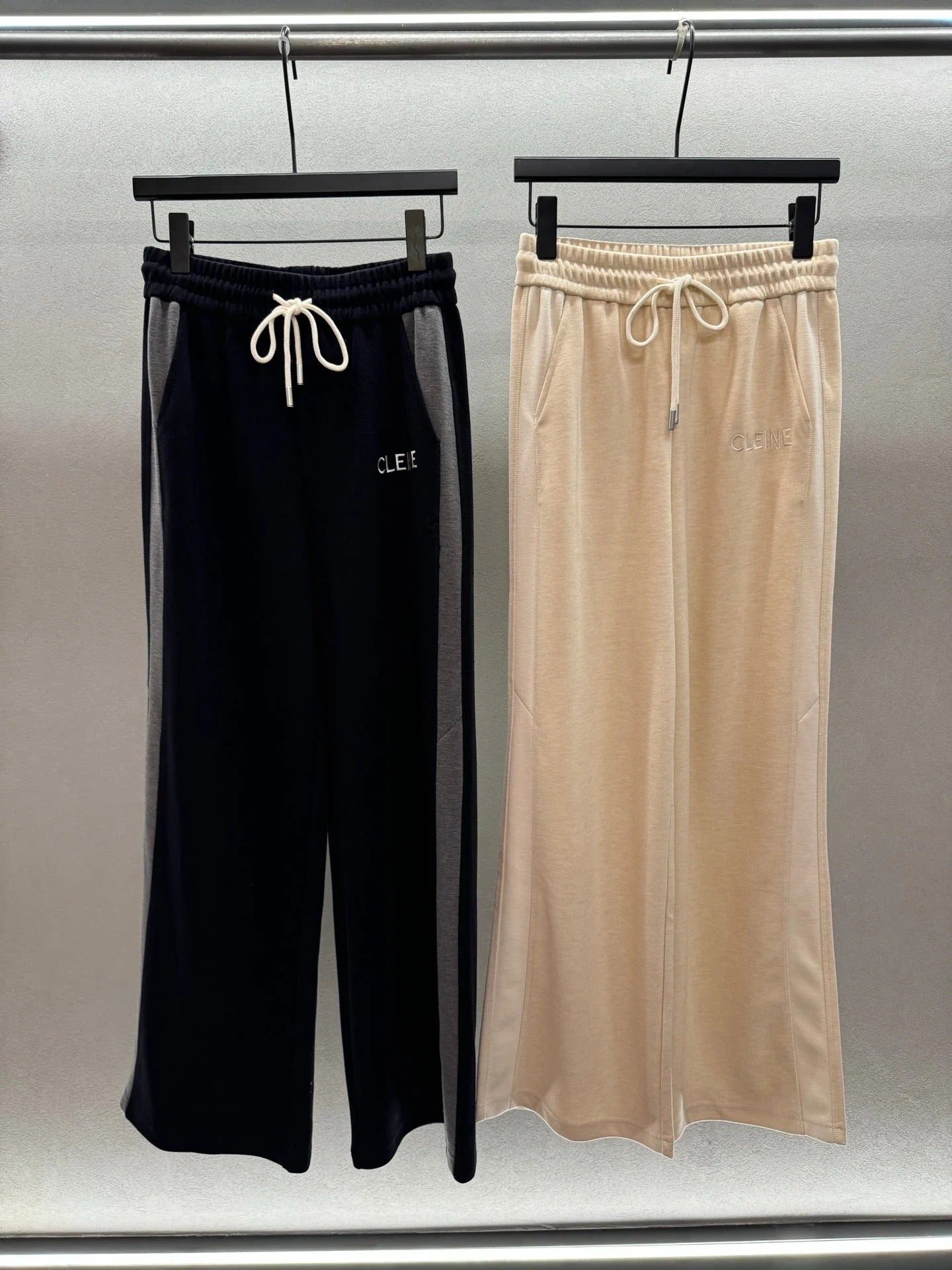 CELINE 25S WIDE-LEG WOOL PANTS