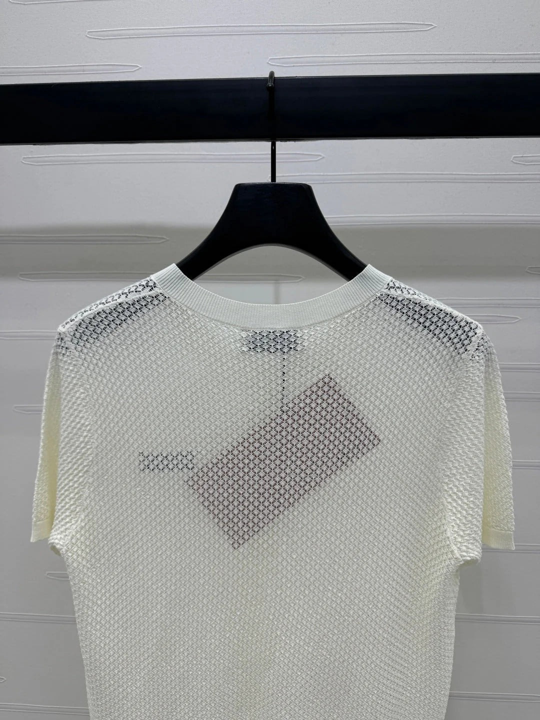 MIU 25S SHORT SLEEVE ROUND NECK CARDIGAN 264268