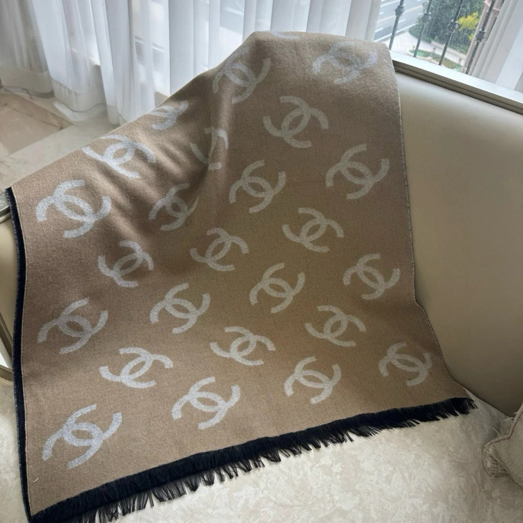 CHANEL 25S SCARF 200 CM IN CASHMERE 943988