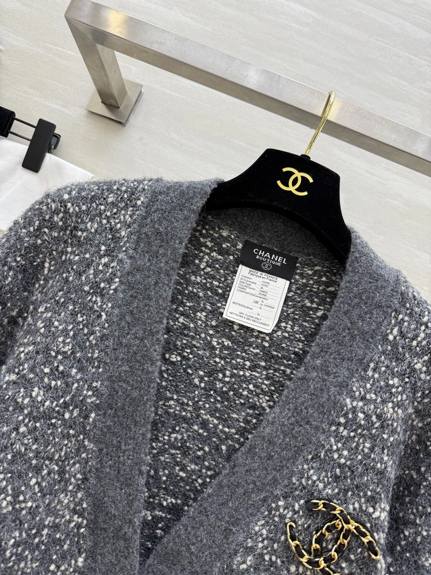 CHANEL 25S KNITTED CARDIGAN 272